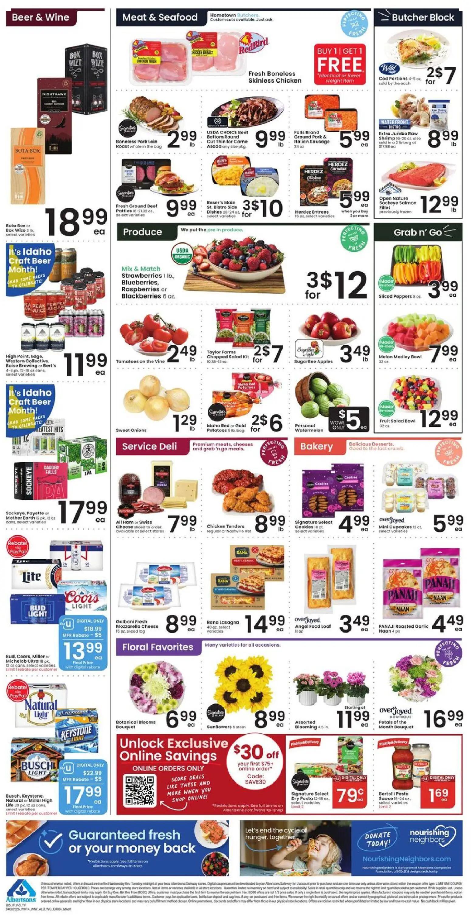 albertsons - Albertsons Weekly Ad - 04/08 - 04/14 2026 - page: 4