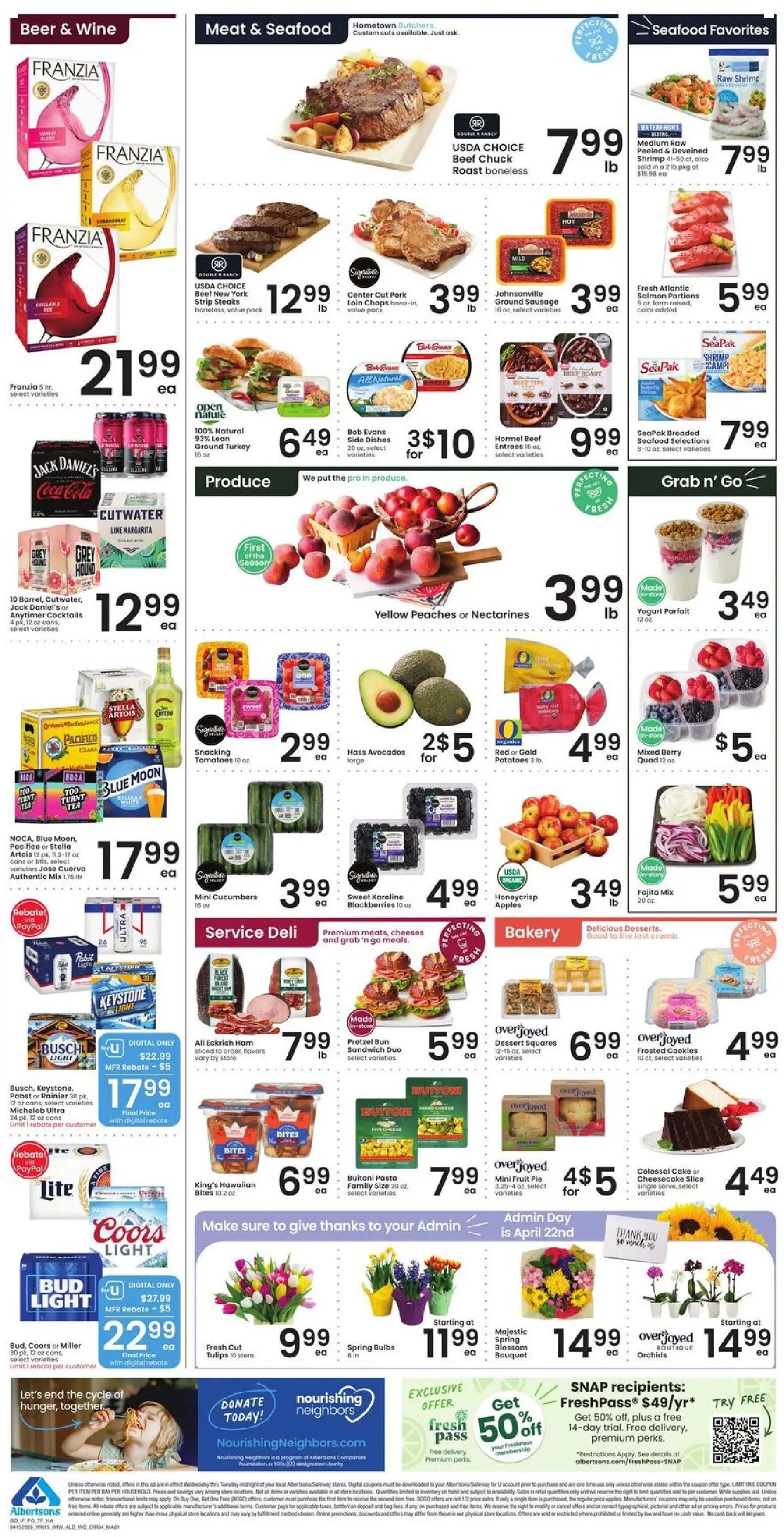 albertsons - Albertsons Weekly Ad - 04/15 - 04/21 2026 - page: 6