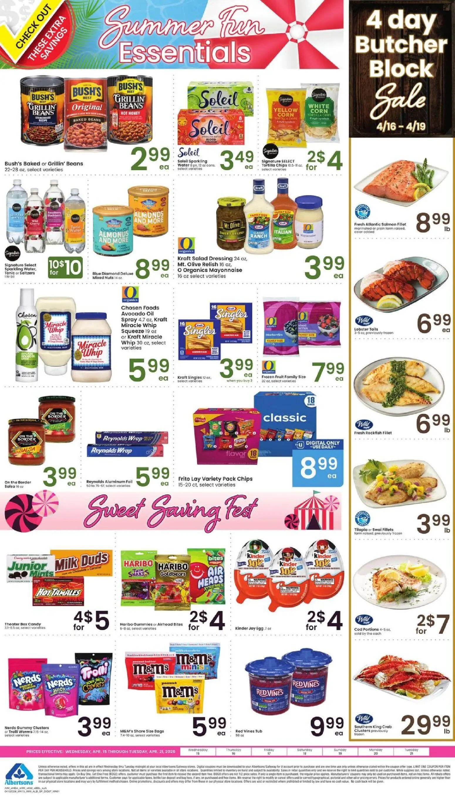 albertsons - Albertsons Specialty Publication - 04/15 - 04/21 2026 - page: 1