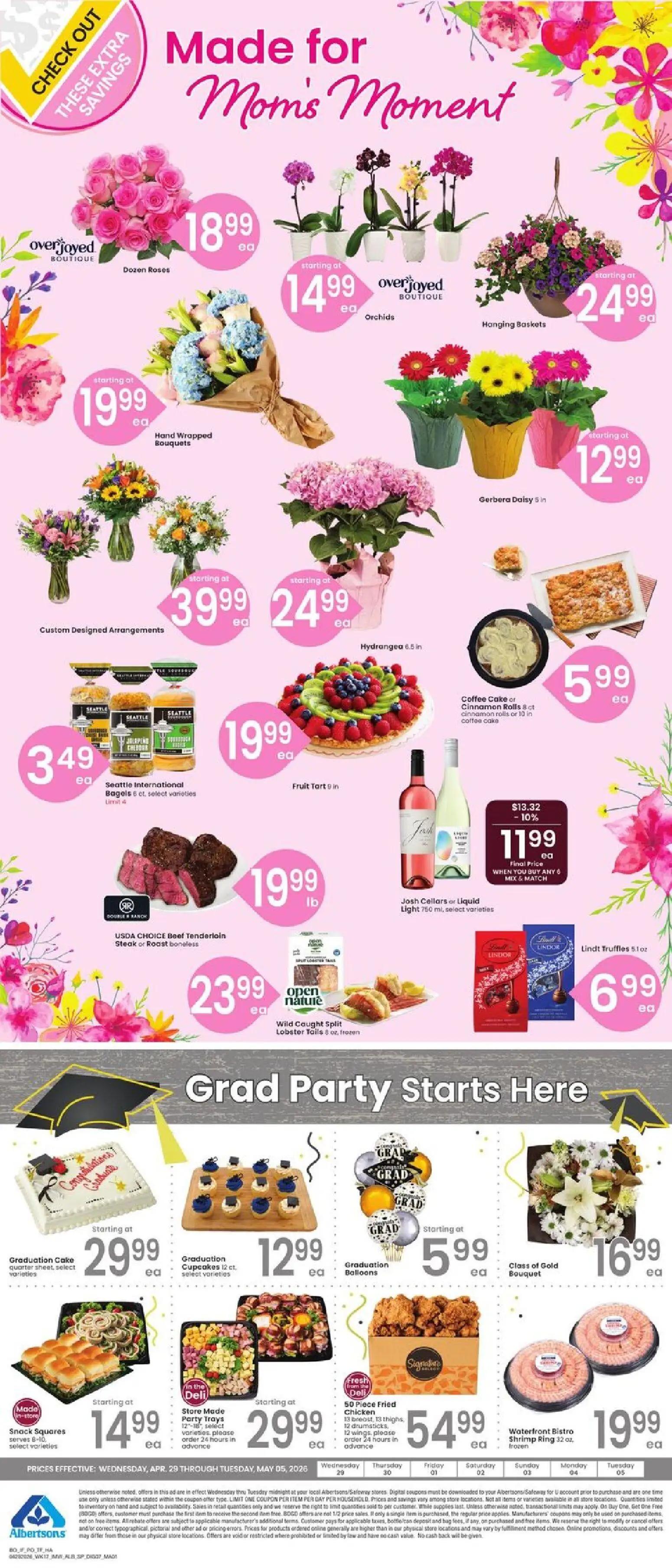 albertsons - Albertsons Specialty Publication - 04/29 - 05/05 2026