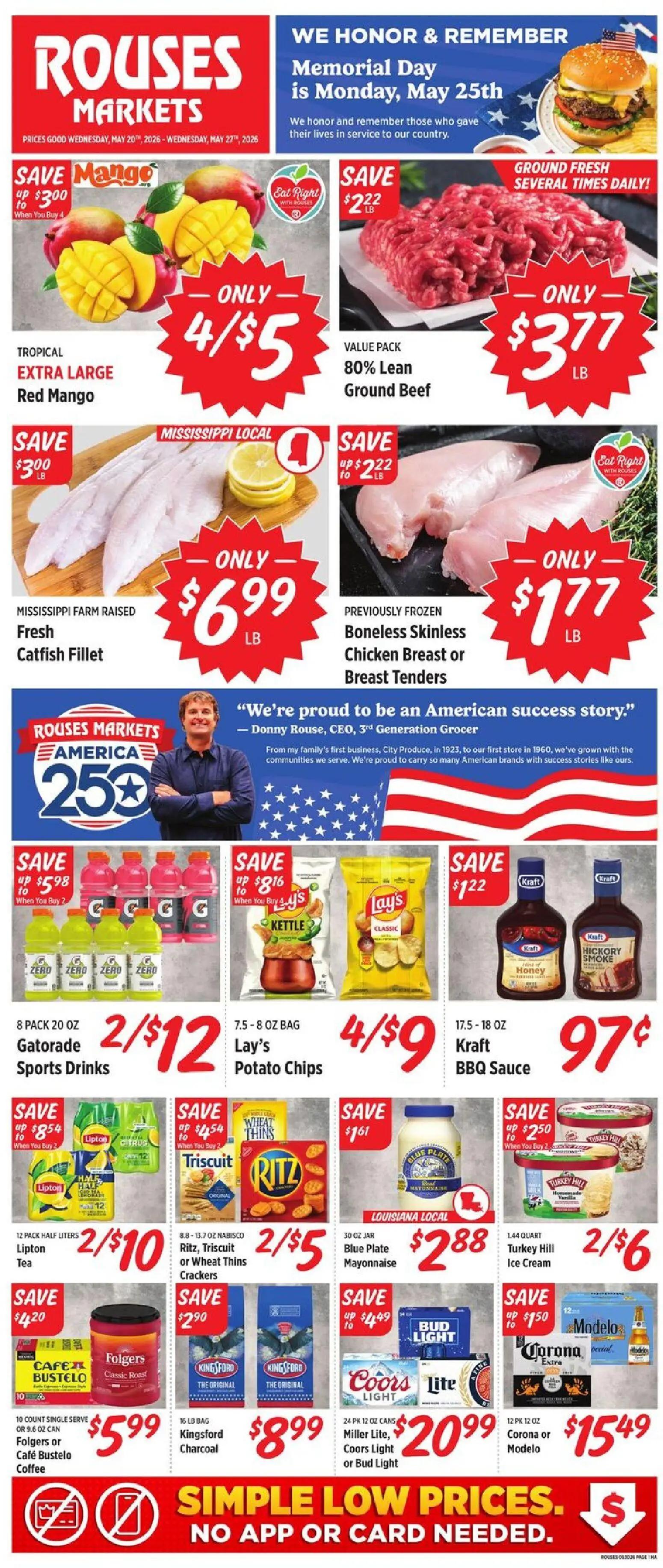 rouses - Rouses Weekly Ad - MS - 05/20 - 05/27 2026