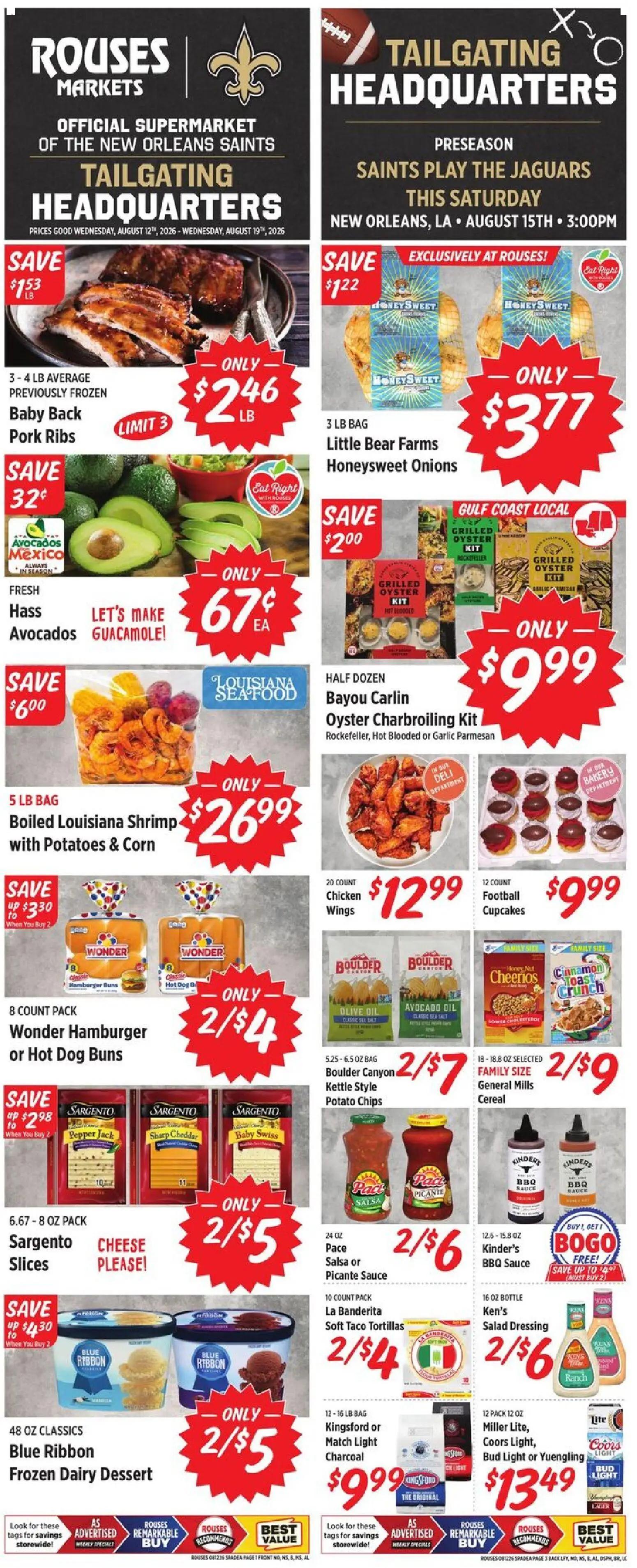 rouses - Rouses Weekly Ad - 08/12 - 08/19 2026 - page: 2