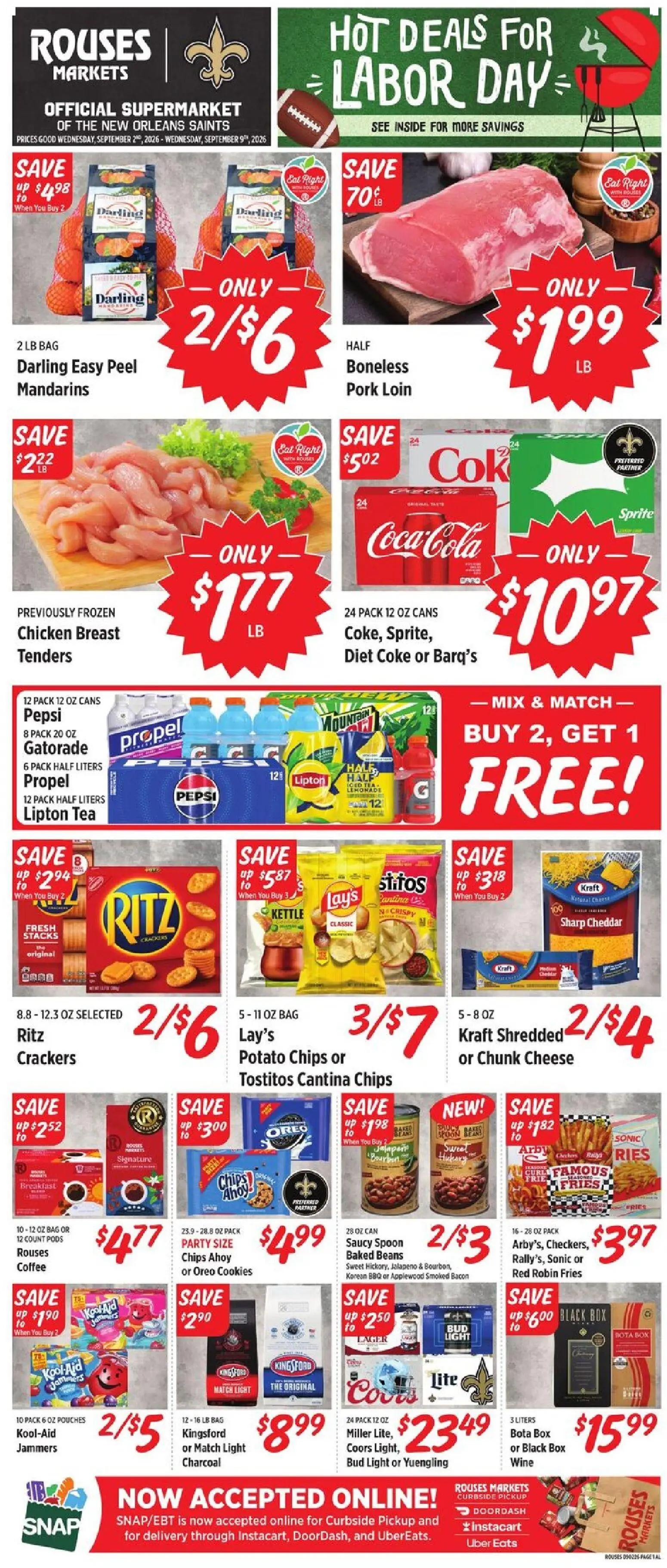 rouses - Rouses Weekly Ad - 09/02 - 09/09 2026