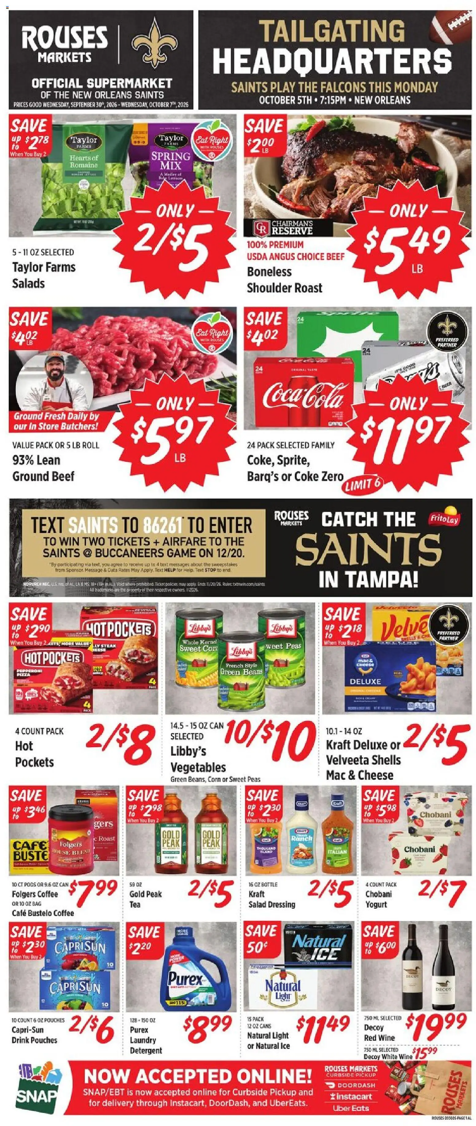 rouses - Rouses Weekly Ad - 09/30 - 10/07 2026