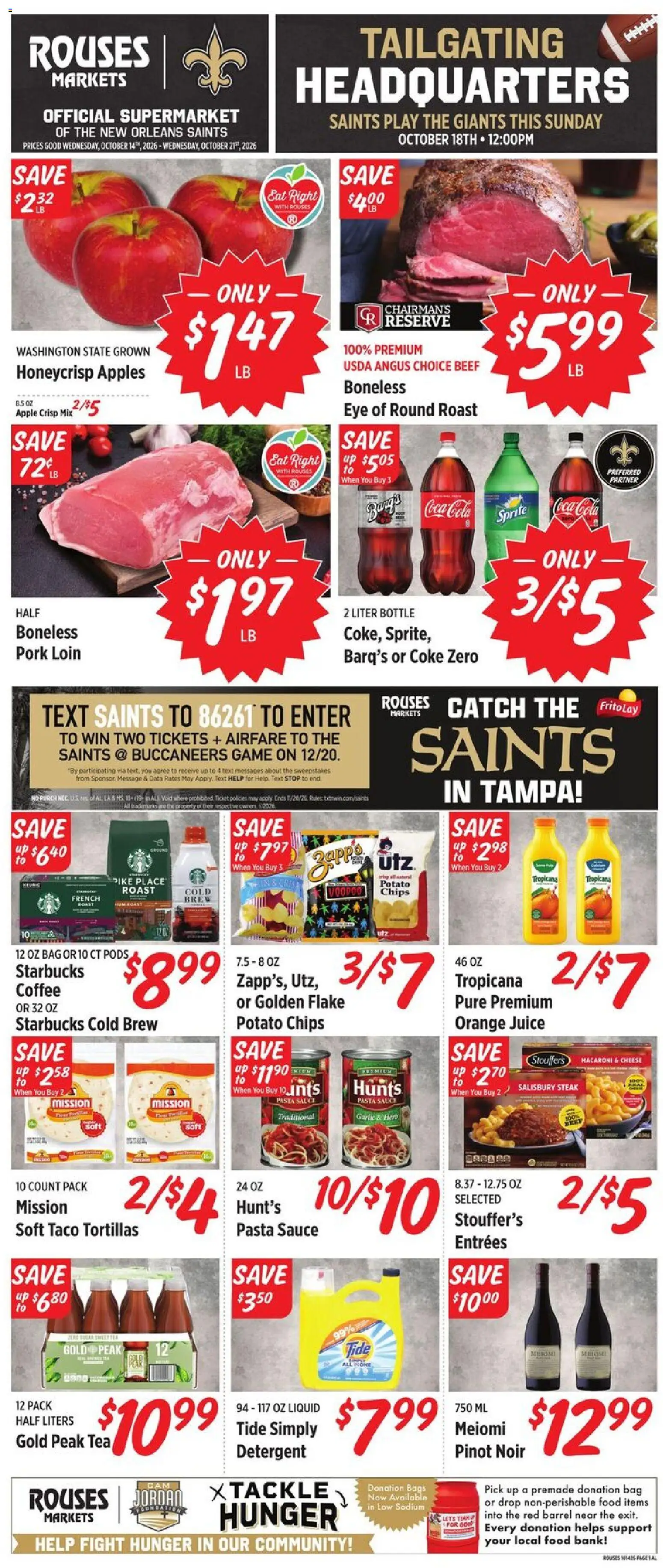 rouses - Rouses Weekly Ad - 10/14 - 10/21 2026 - page: 1