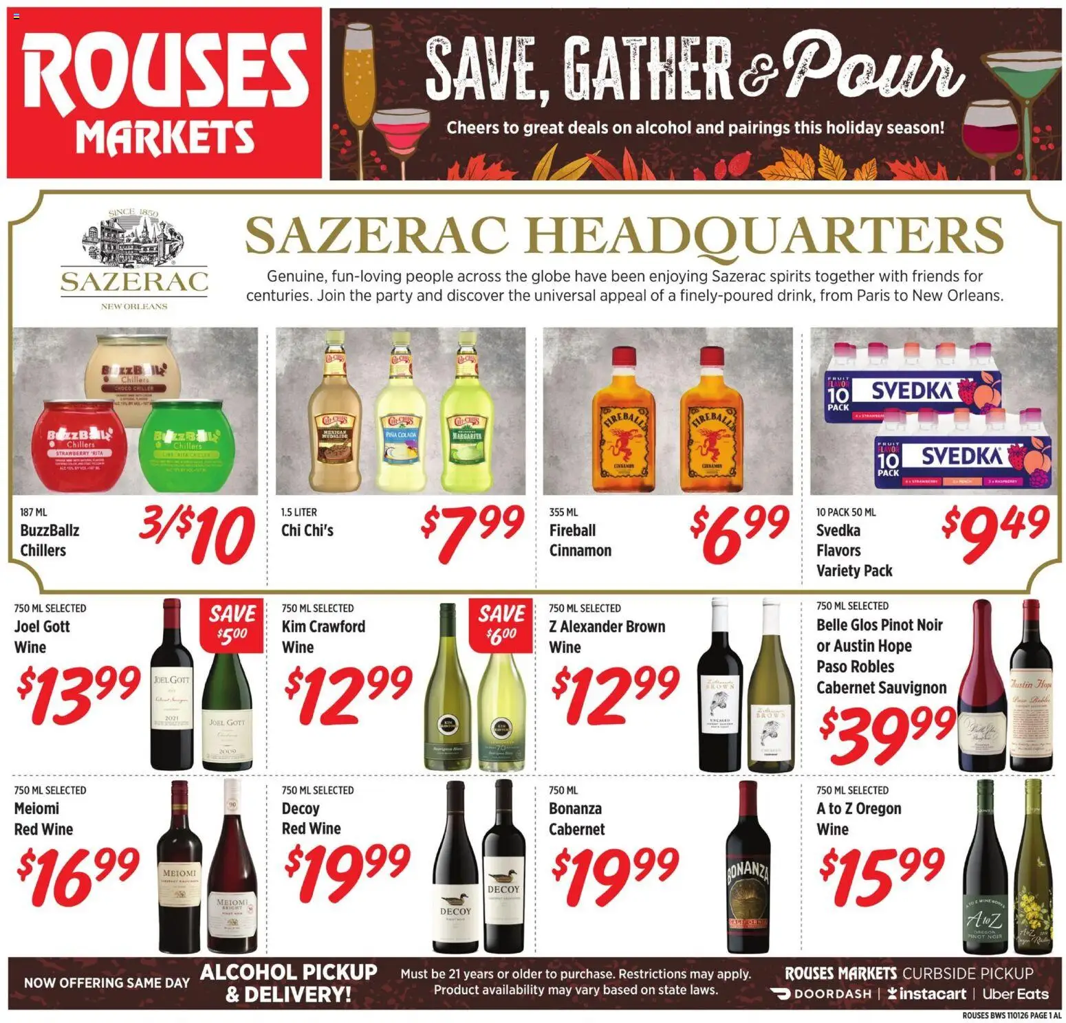 rouses - Rouses Monthly Ad - 10/28 - 11/29 2026