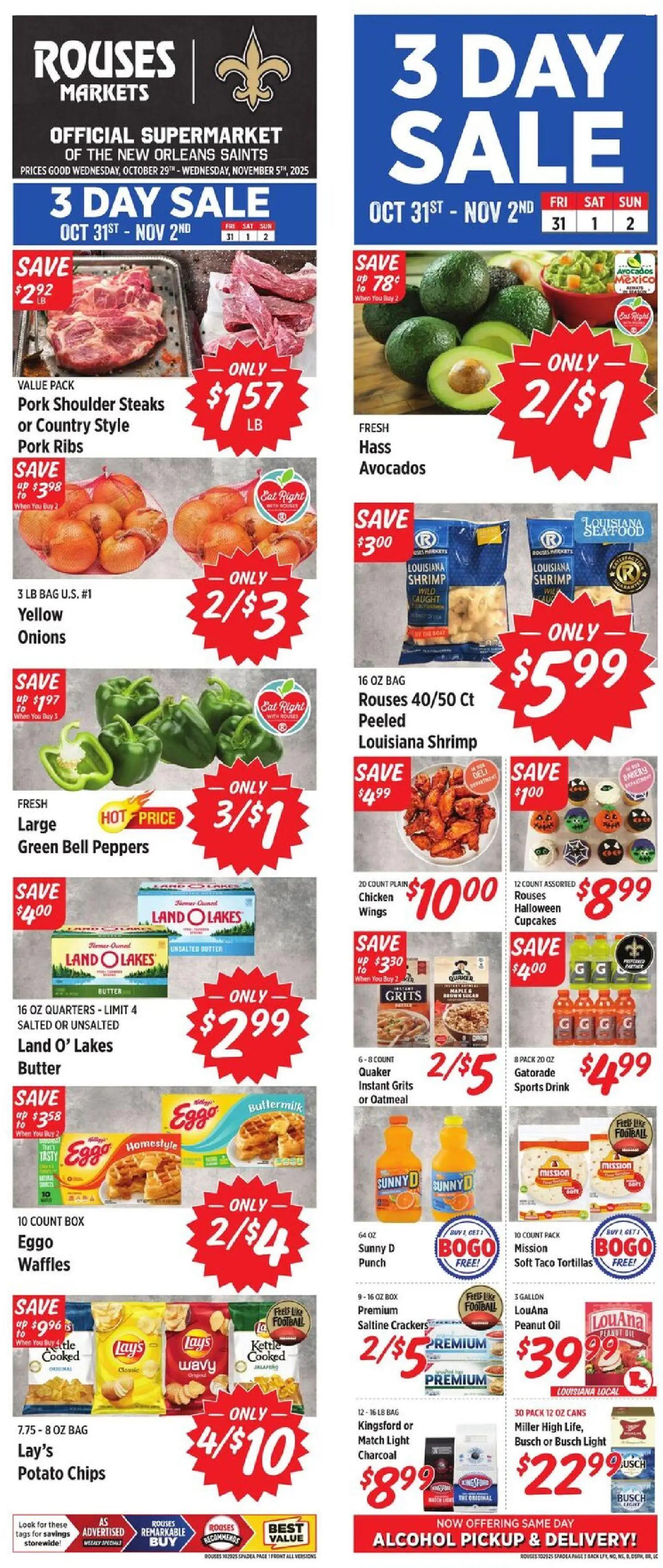 rouses - Rouses Weekly Ad - 10/29 - 11/05 2025