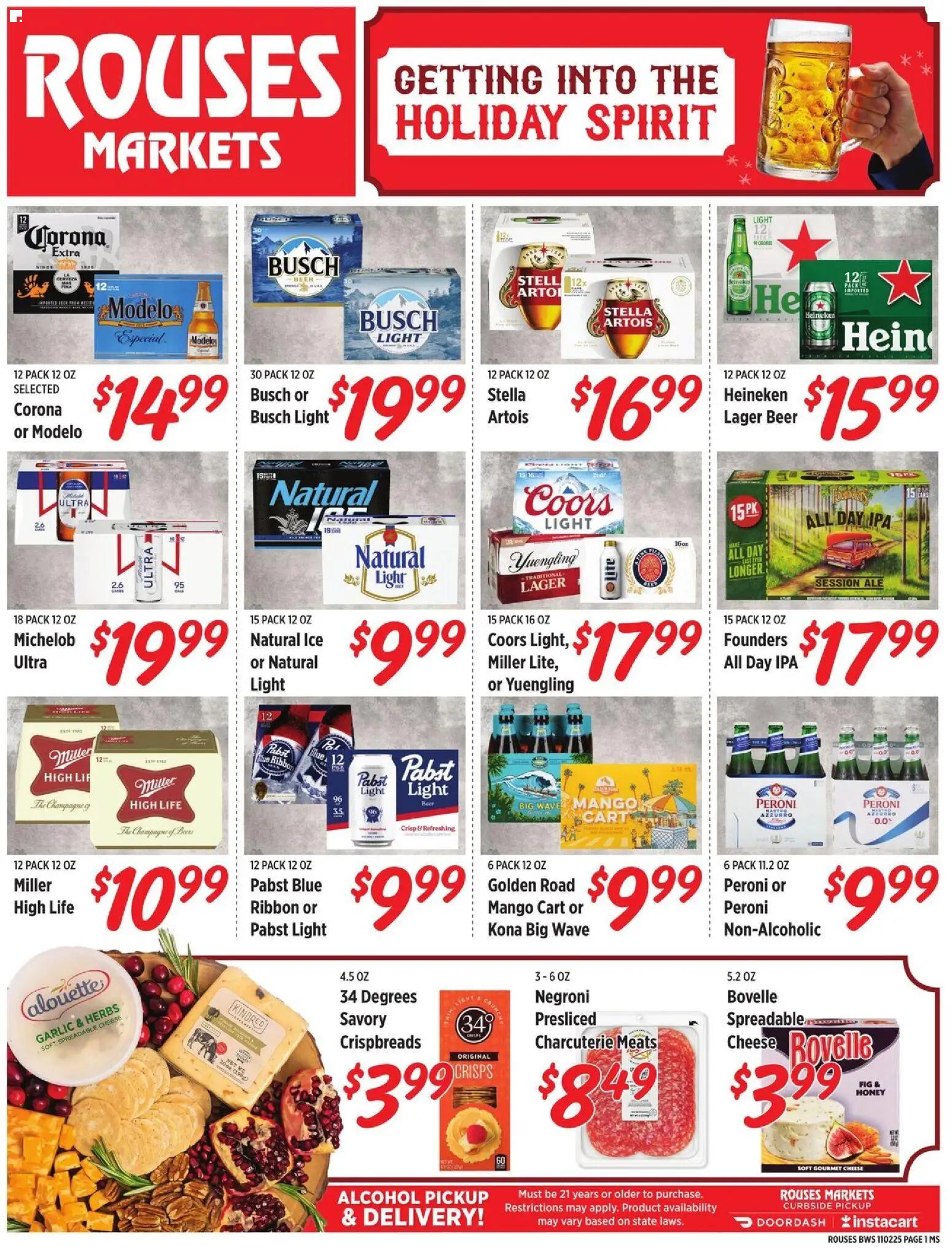 rouses - Rouses Alcohol Flyer 2 - 10/29 - 12/03 2025