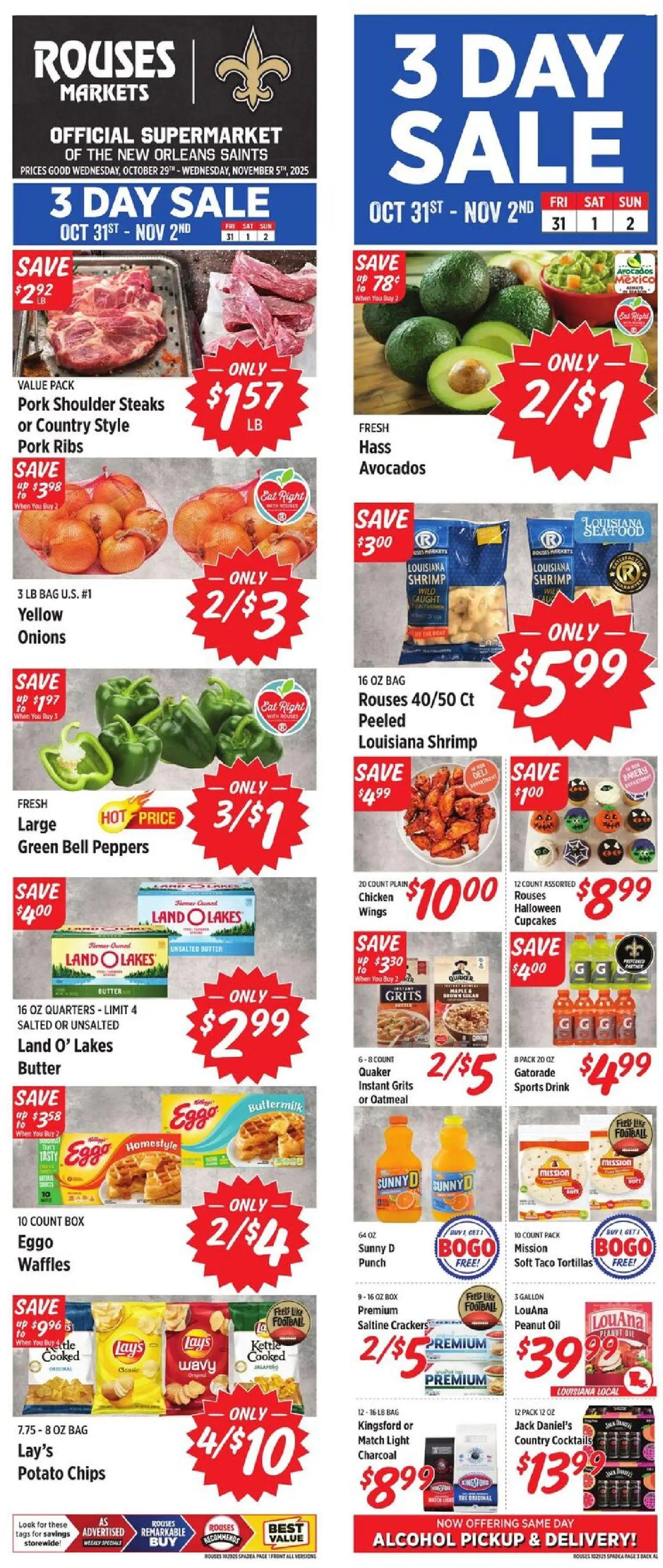 rouses - Rouses Weekly Ad - AL - 10/29 - 11/05 2025