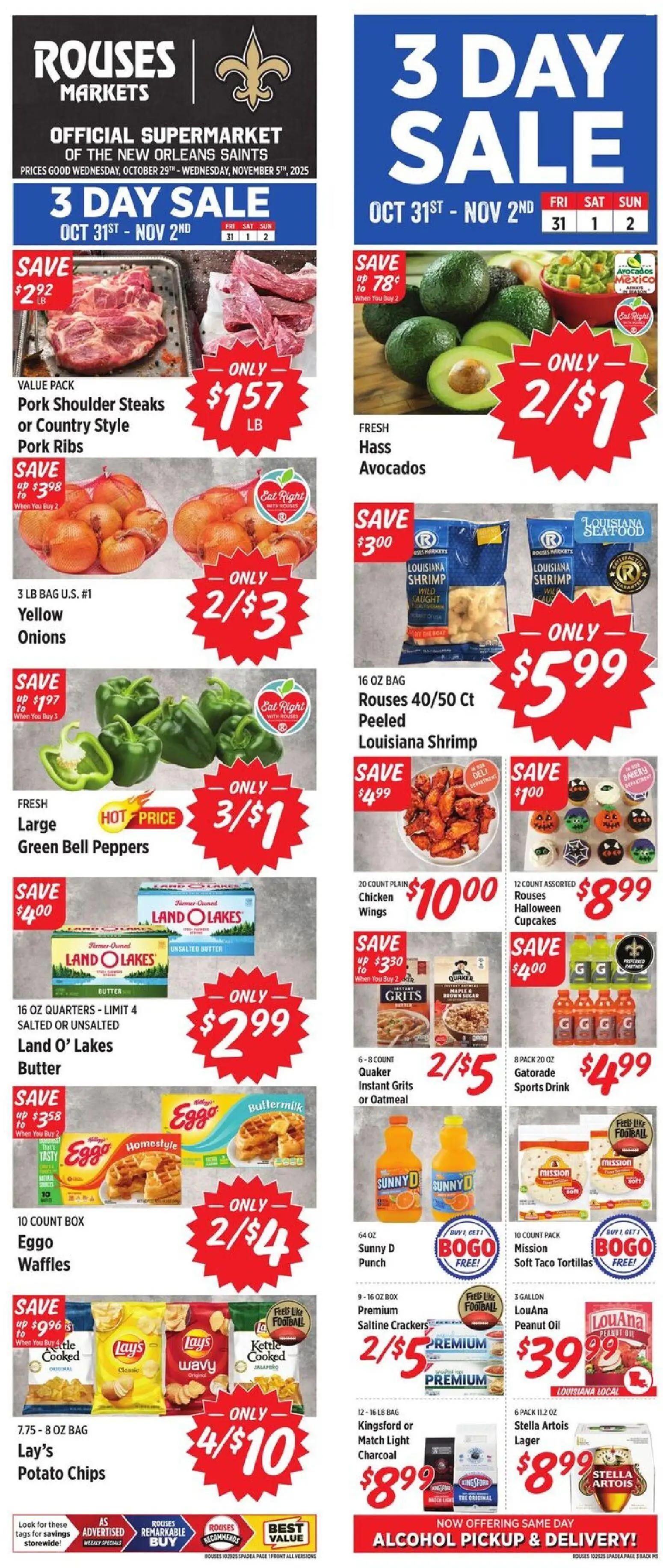 rouses - Rouses Weekly Ad - MS - 10/29 - 11/05 2025