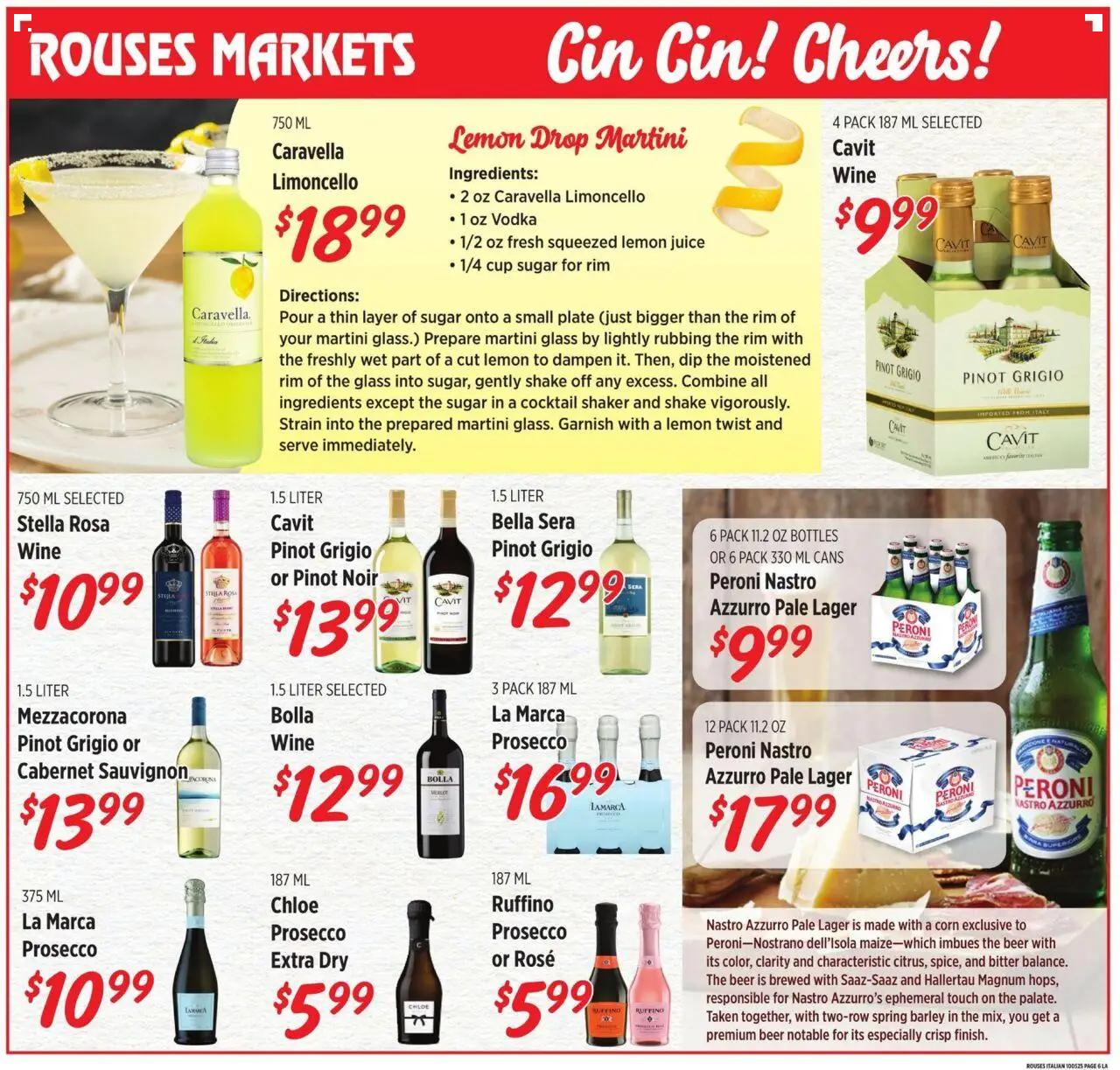 rouses - Rouses Italian Ad - 10/01 - 11/05 2025 - page: 6
