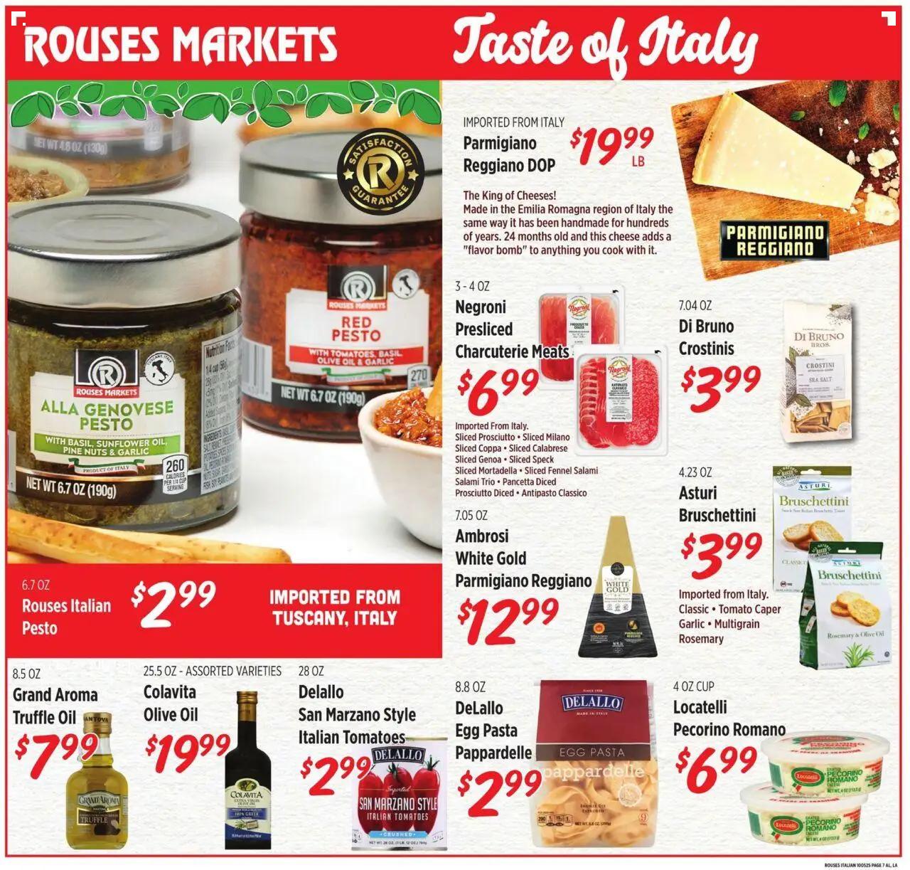 rouses - Rouses Italian Ad - 10/01 - 11/05 2025 - page: 7