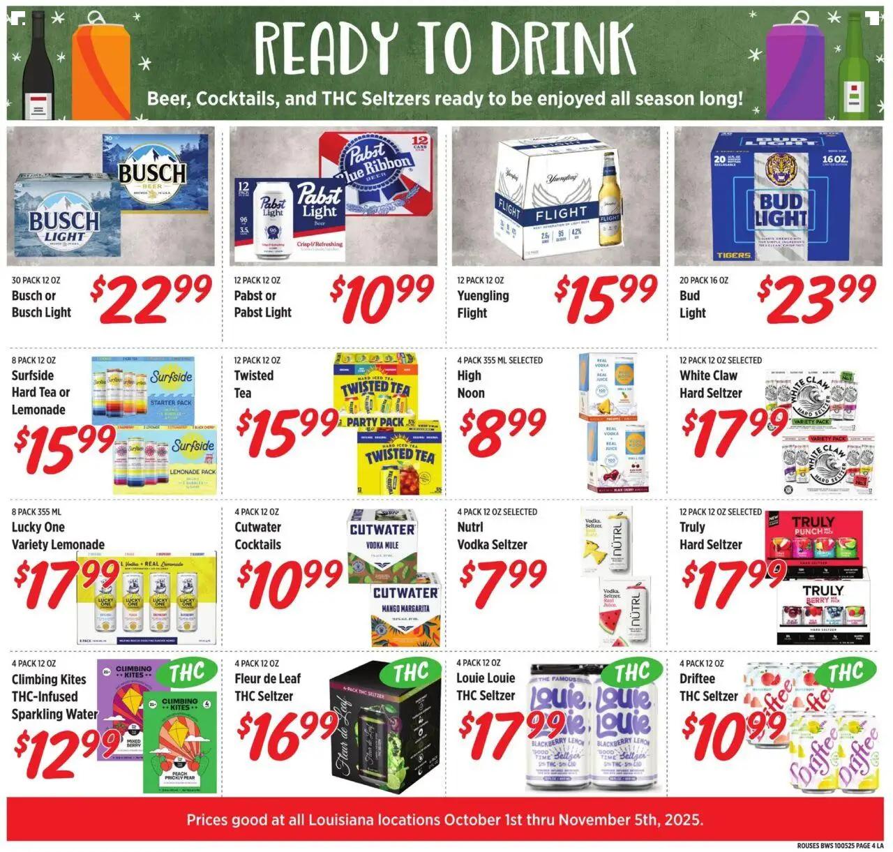 rouses - Rouses Alcohol Specials - 10/01 - 11/05 2025 - page: 4