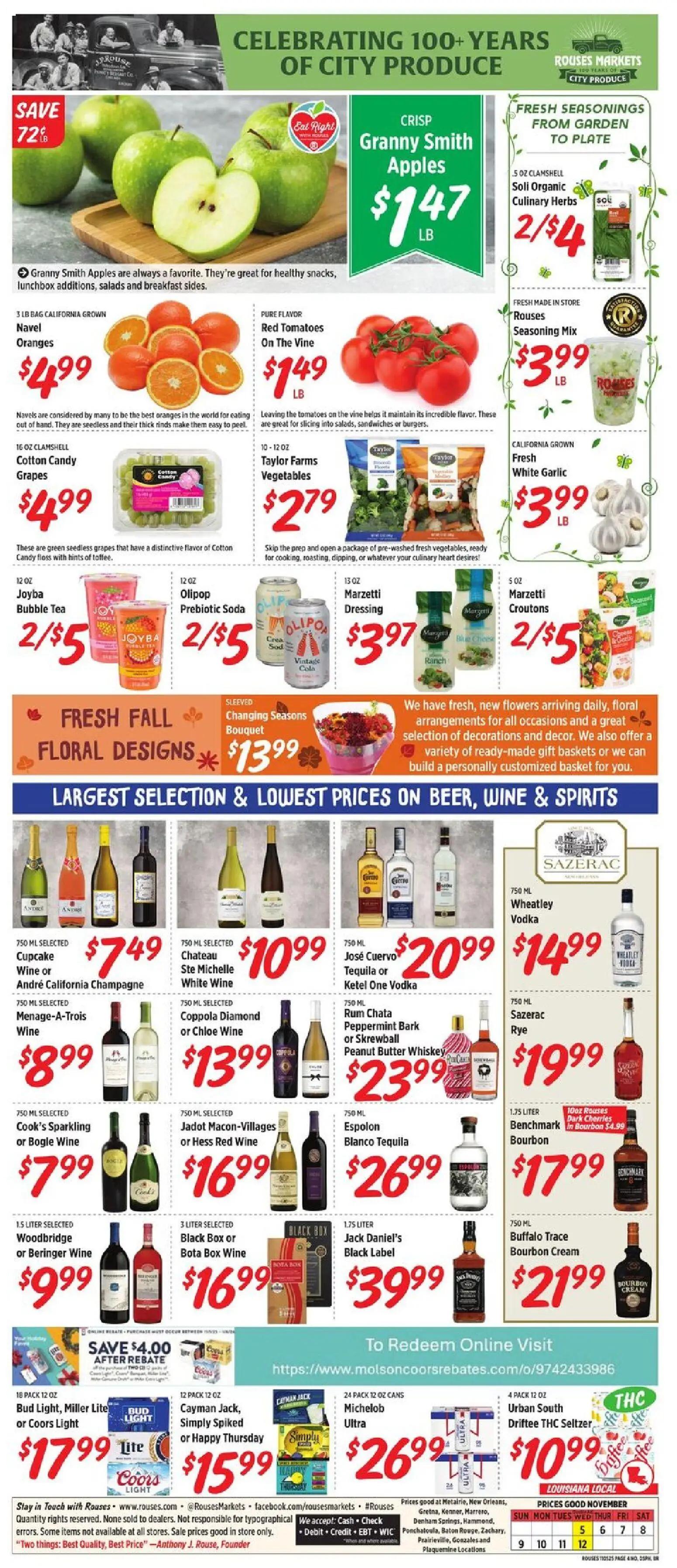 rouses - Rouses Weekly Ad - 11/05 - 11/12 2025 - page: 8