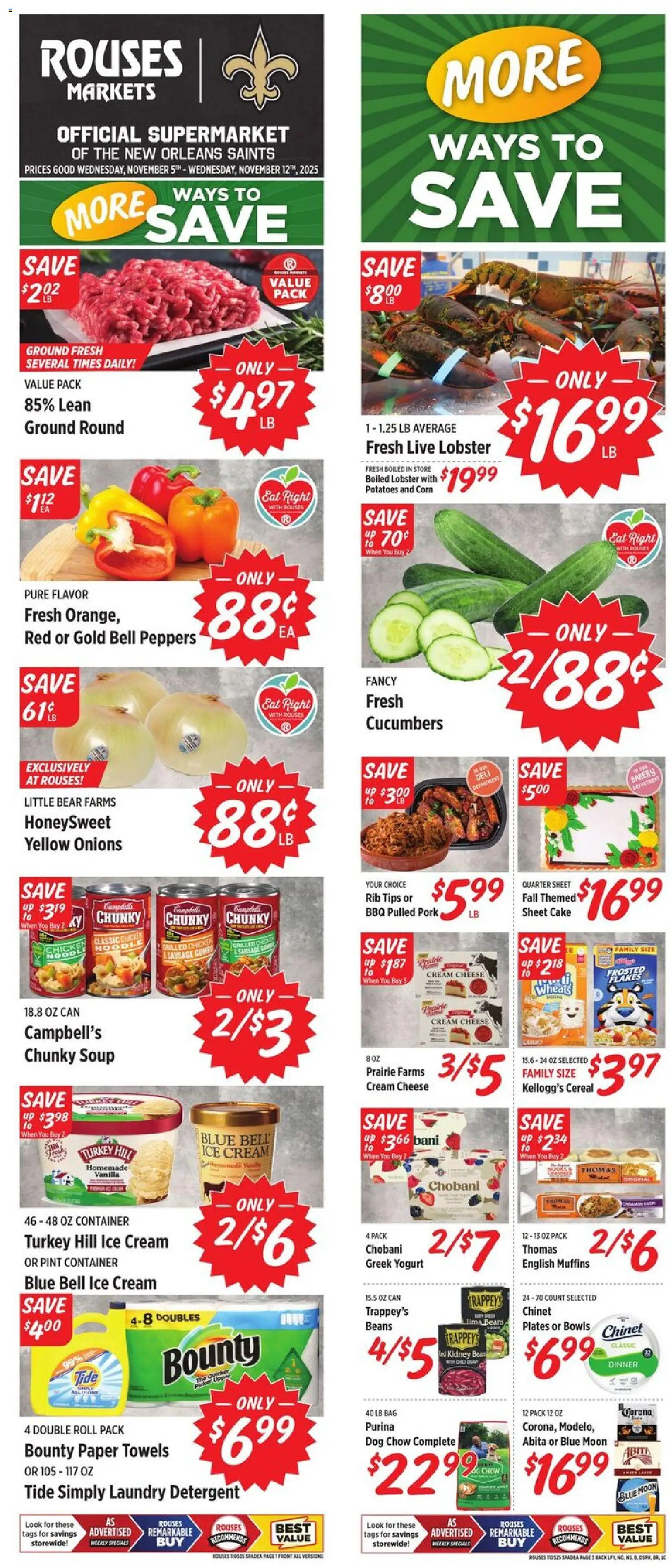rouses - Rouses Weekly Ad - LA - 11/05 - 11/12 2025