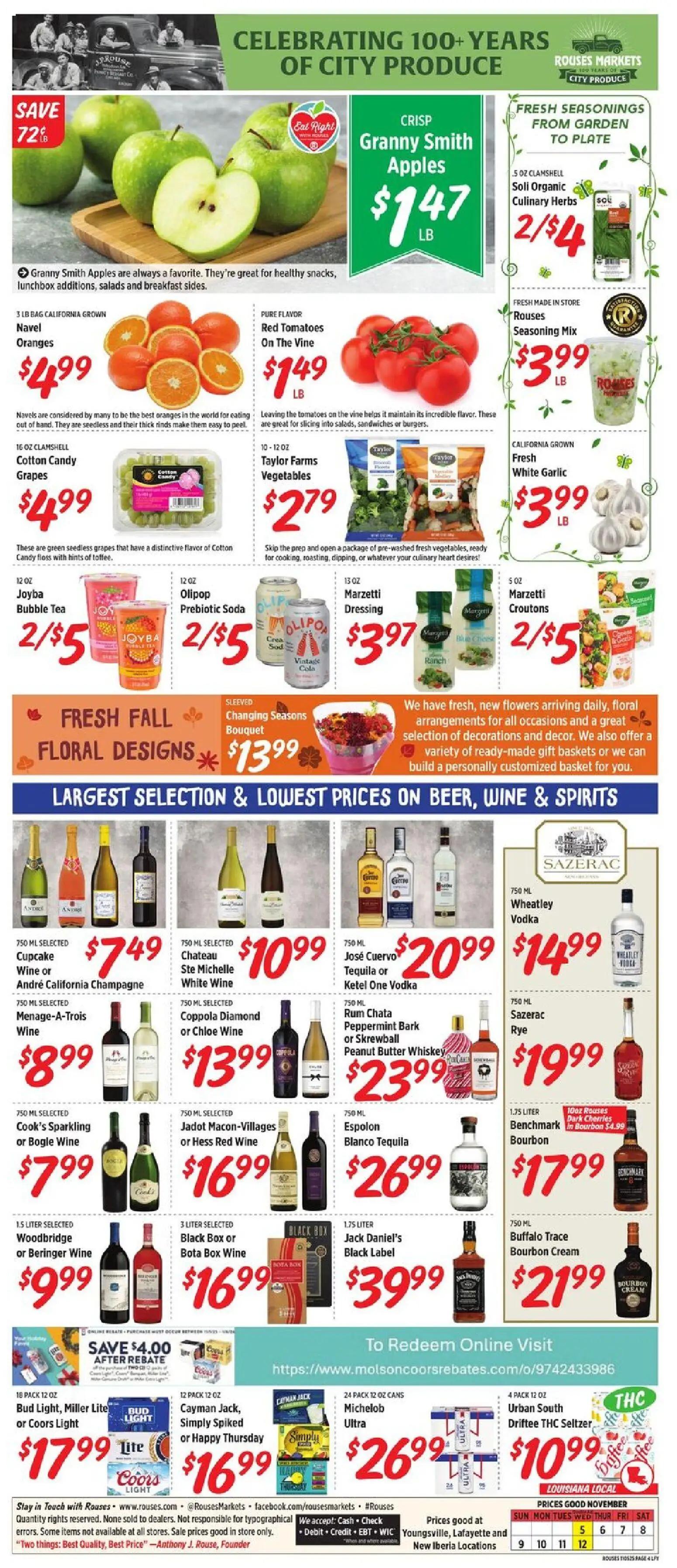 rouses - Rouses Weekly Ad - LA - 11/05 - 11/12 2025 - page: 8