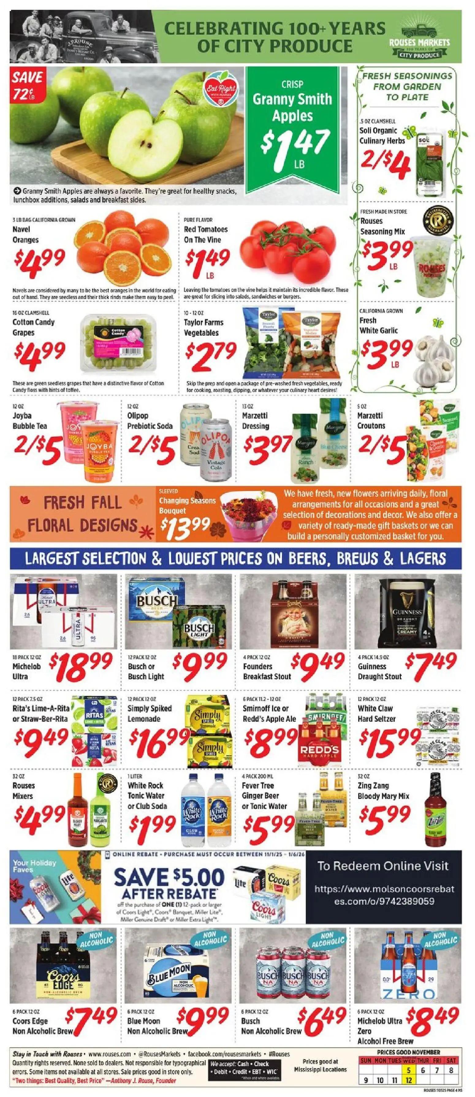 rouses - Rouses Weekly Ad - MS - 11/05 - 11/12 2025 - page: 8