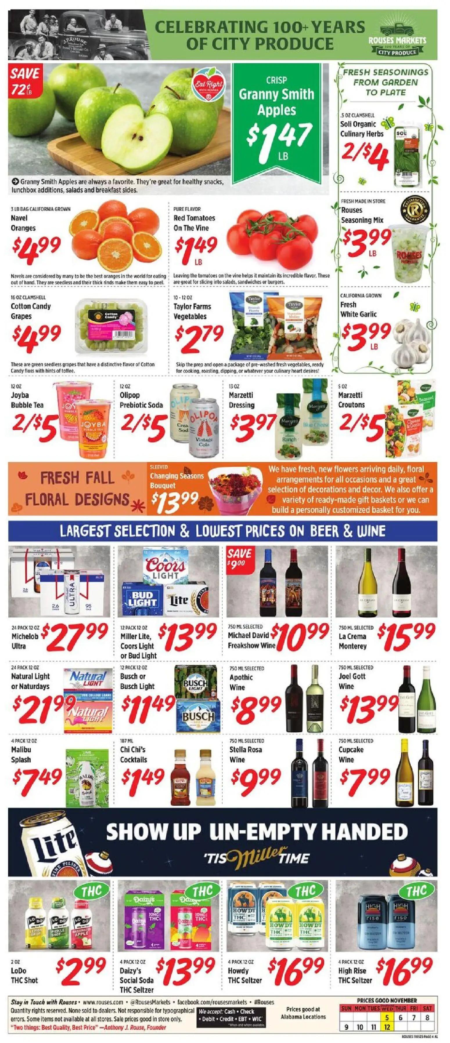rouses - Rouses Weekly Ad - AL - 11/05 - 11/12 2025 - page: 8