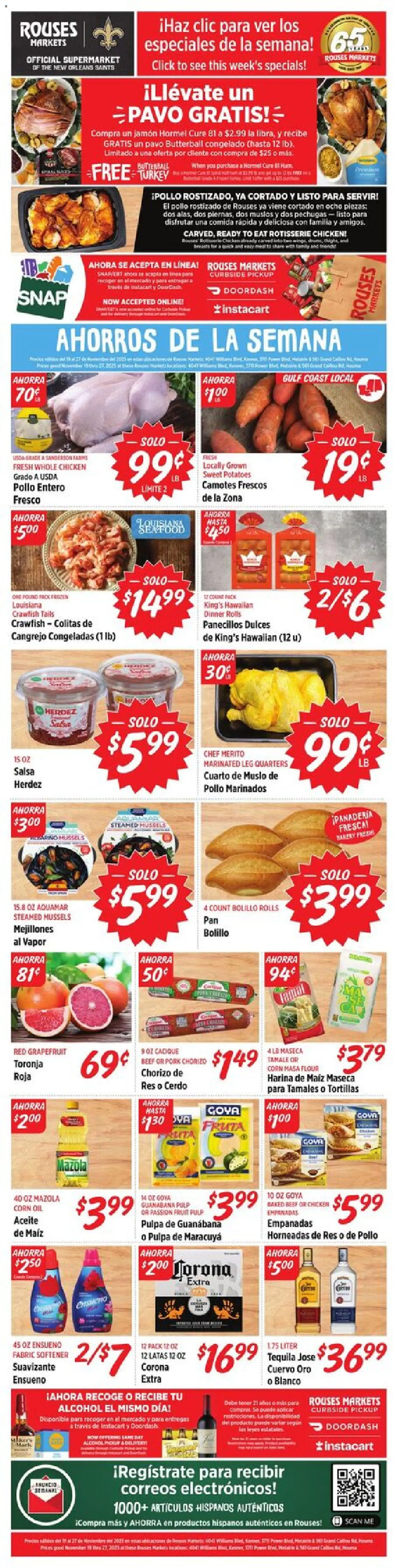 rouses - Rouses Hispanic Ad - 11/18 - 11/27 2025
