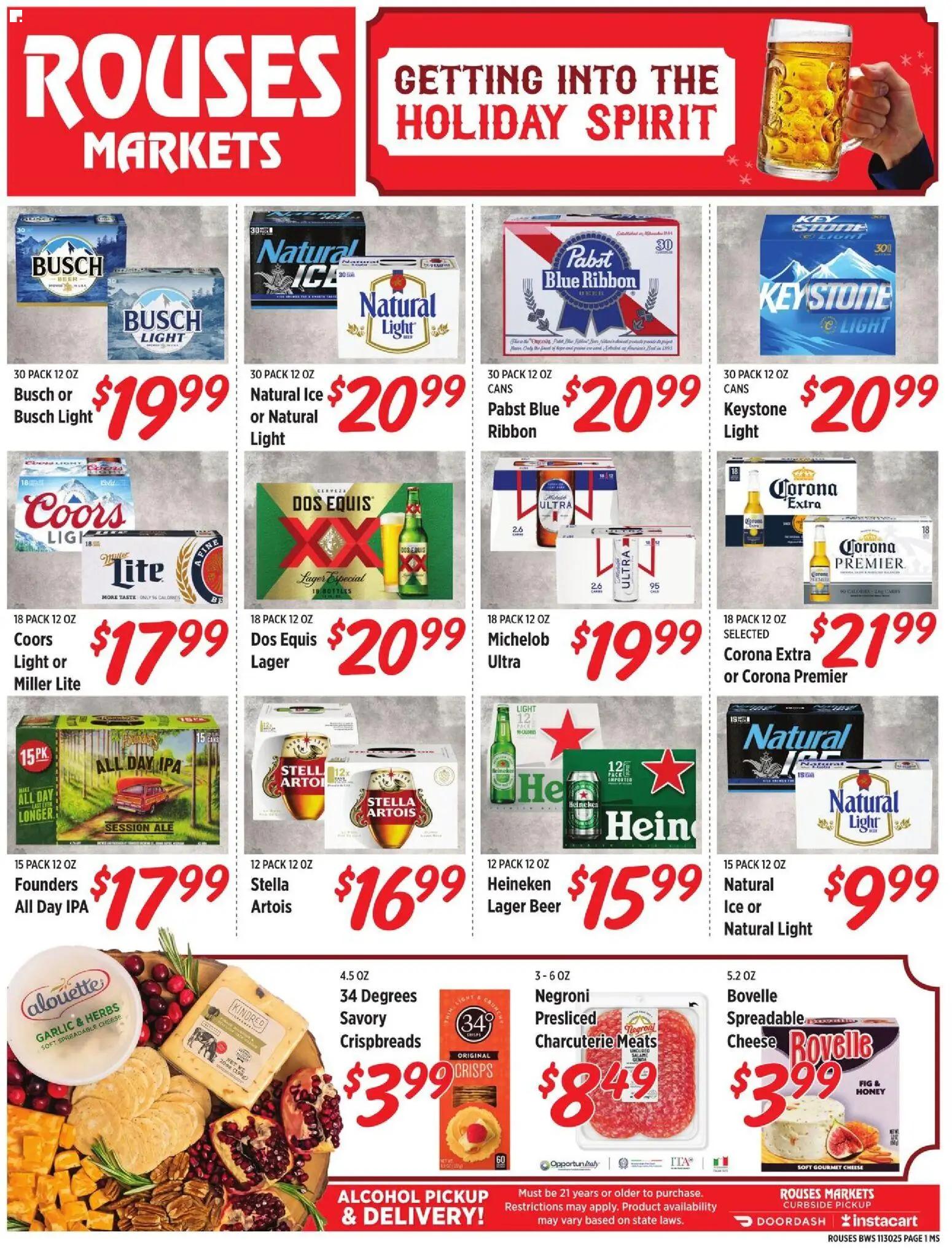 rouses - Rouses Alcohol Flyer - 11/28 - 12/31 2025