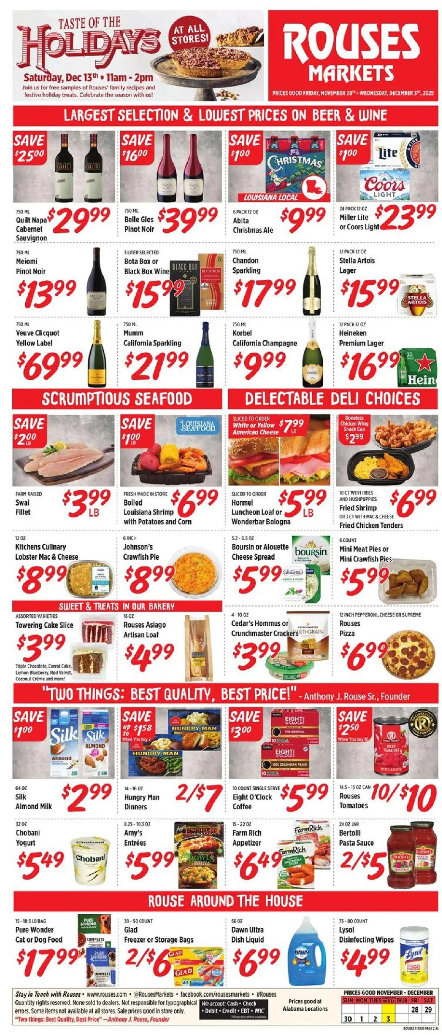 rouses - Rouses Weekly Ad - AL - 11/28 - 12/03 2025 - page: 2