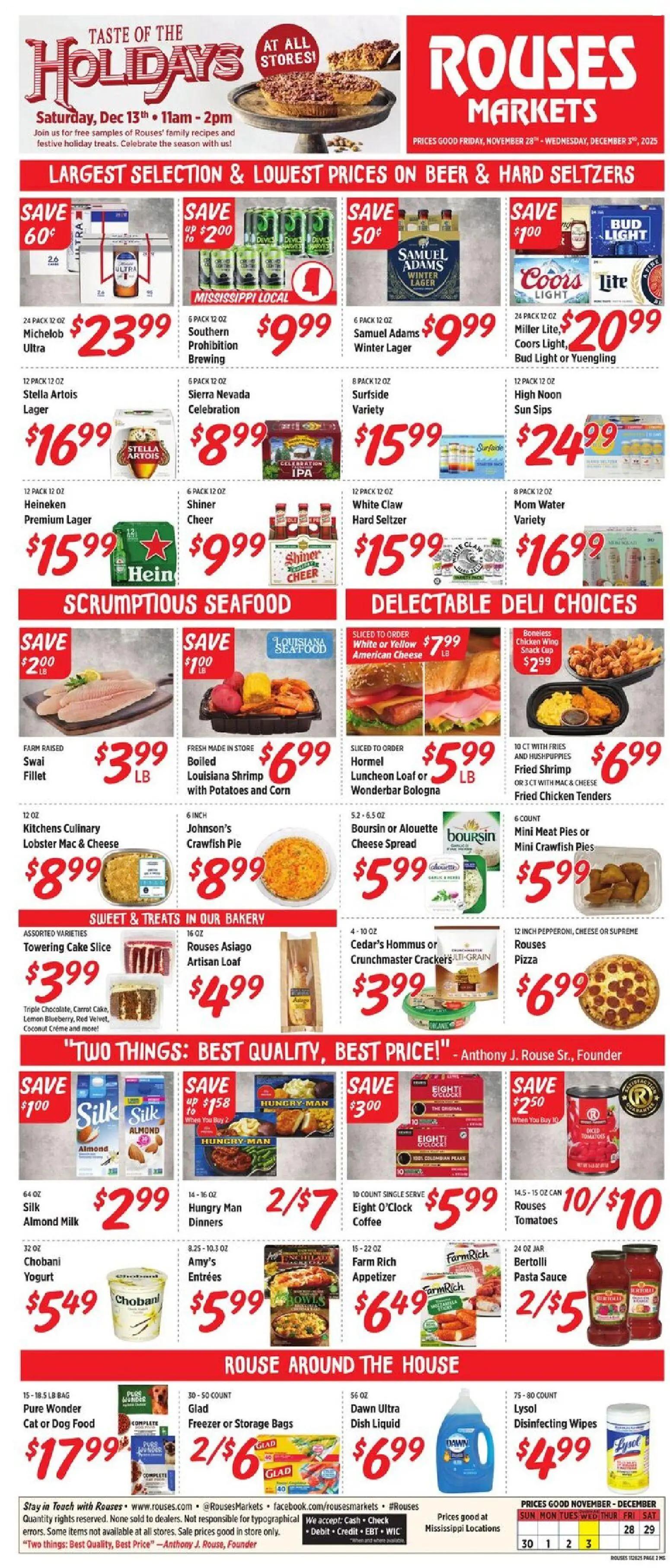 rouses - Rouses Weekly Ad - MS - 11/28 - 12/03 2025 - page: 2
