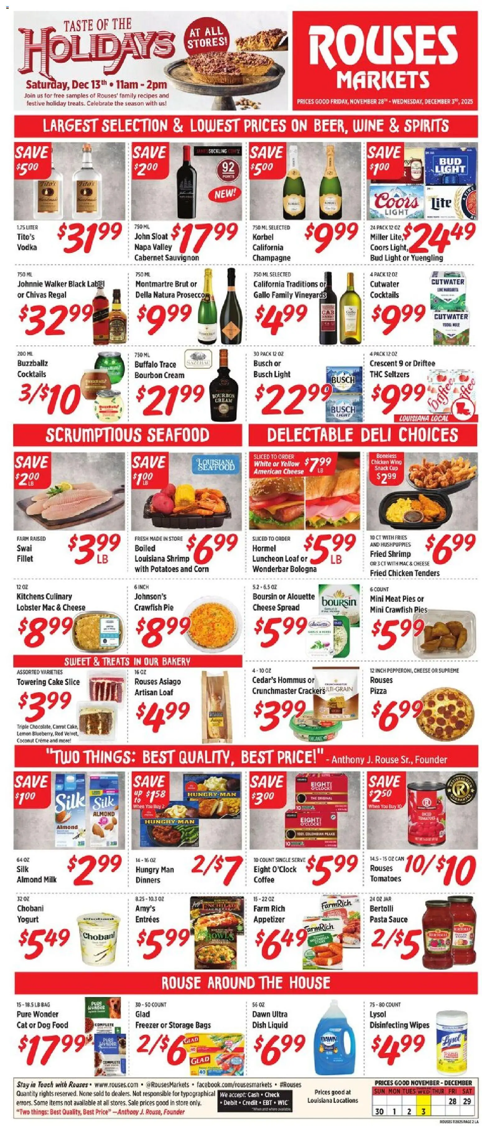 rouses - Rouses Weekly Ad - LA - 11/28 - 12/03 2025 - page: 2
