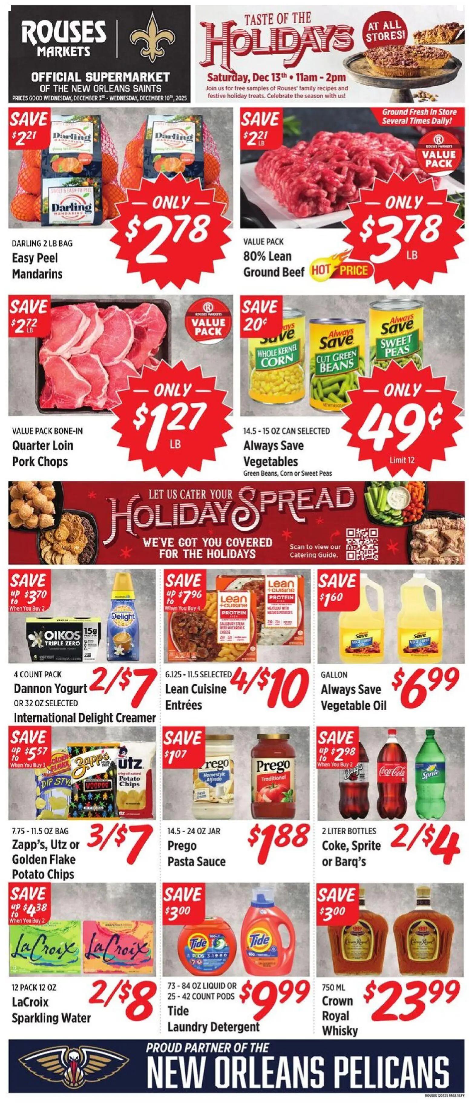 rouses - Rouses Weekly Ad - 12/03 - 12/10 2025
