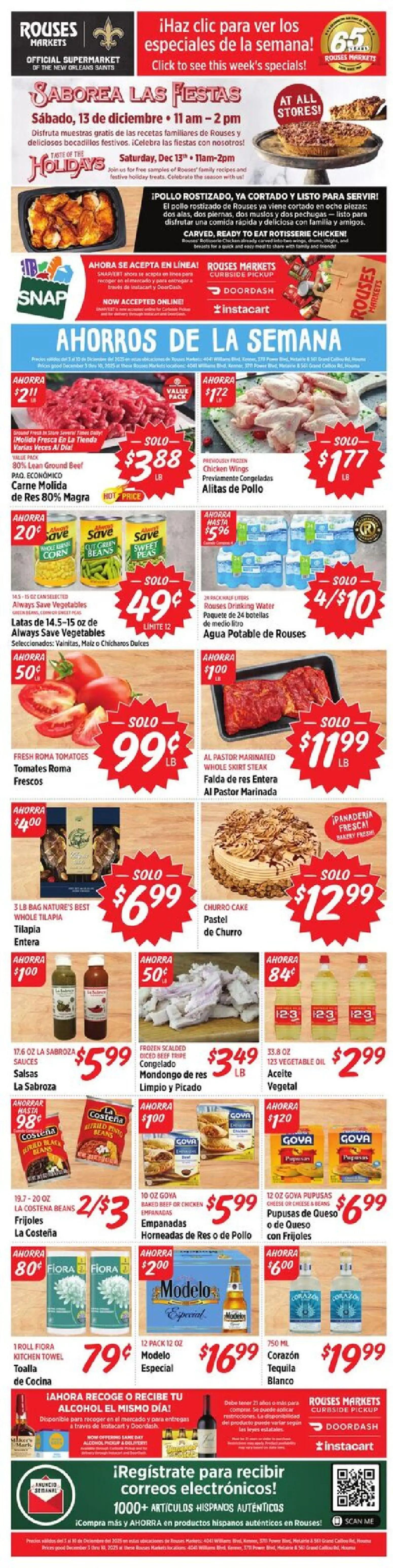 rouses - Rouses Hispanic Ad - 12/03 - 12/10 2025