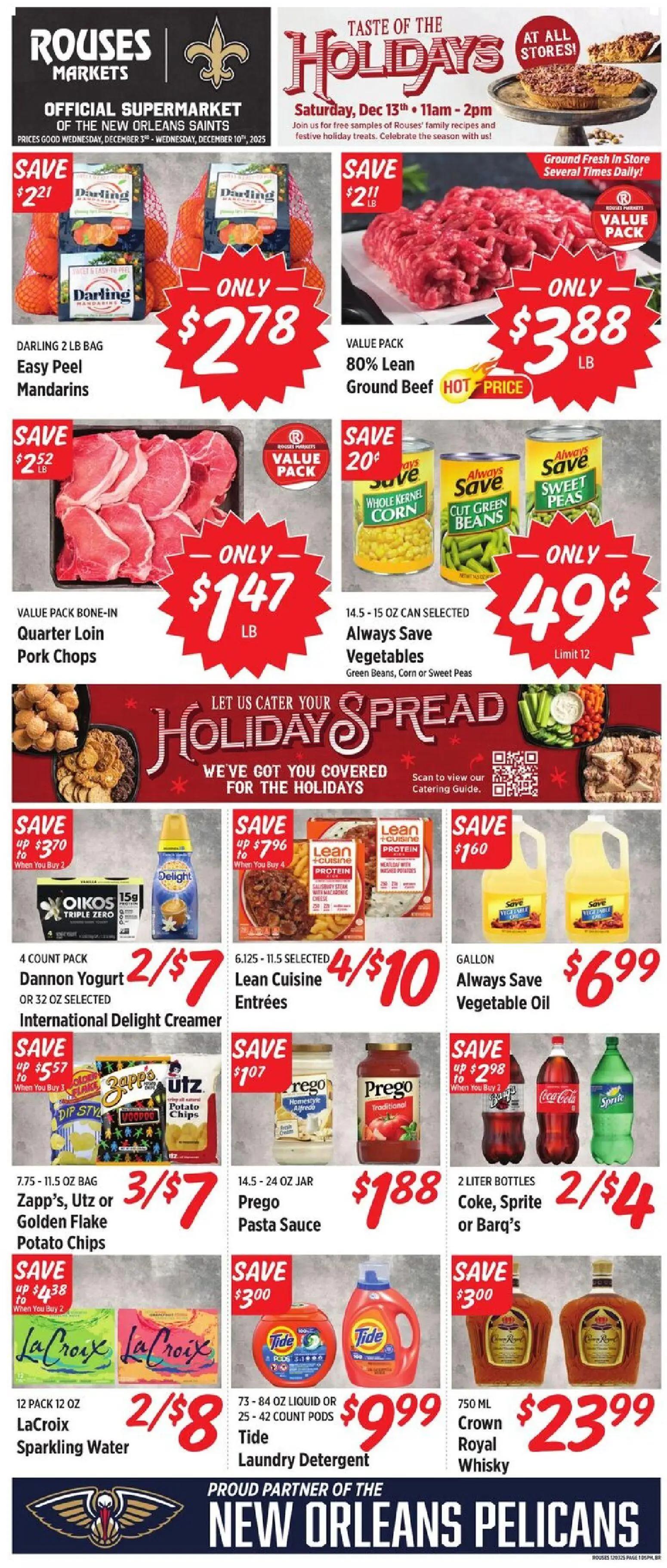 rouses - Rouses Weekly Ad - LA - 12/03 - 12/10 2025