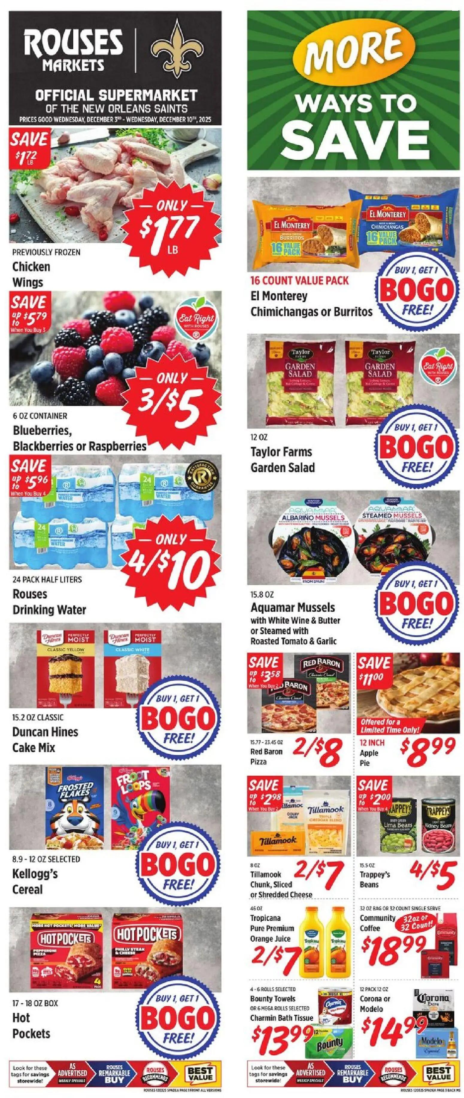 rouses - Rouses Weekly Ad - MS - 12/03 - 12/10 2025 - page: 2