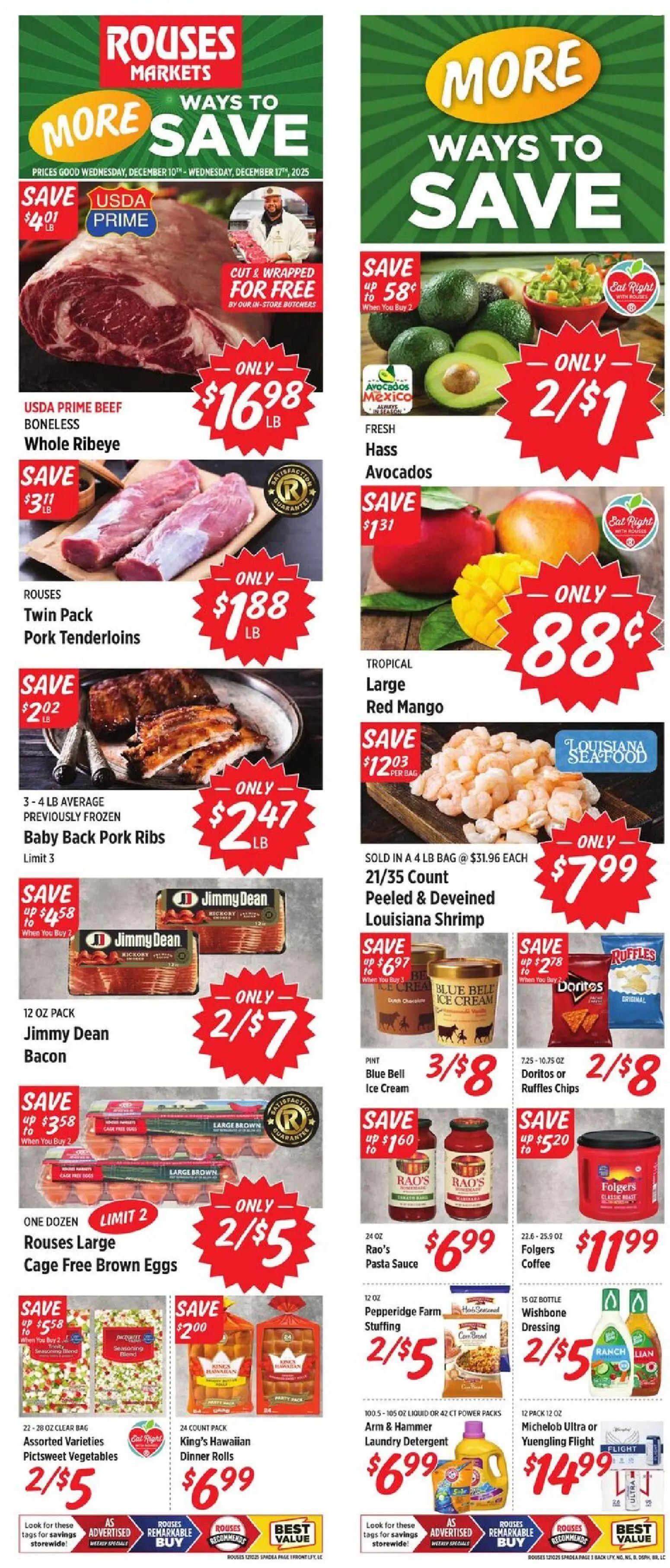 rouses - Rouses Weekly Ad - 12/10 - 12/17 2025
