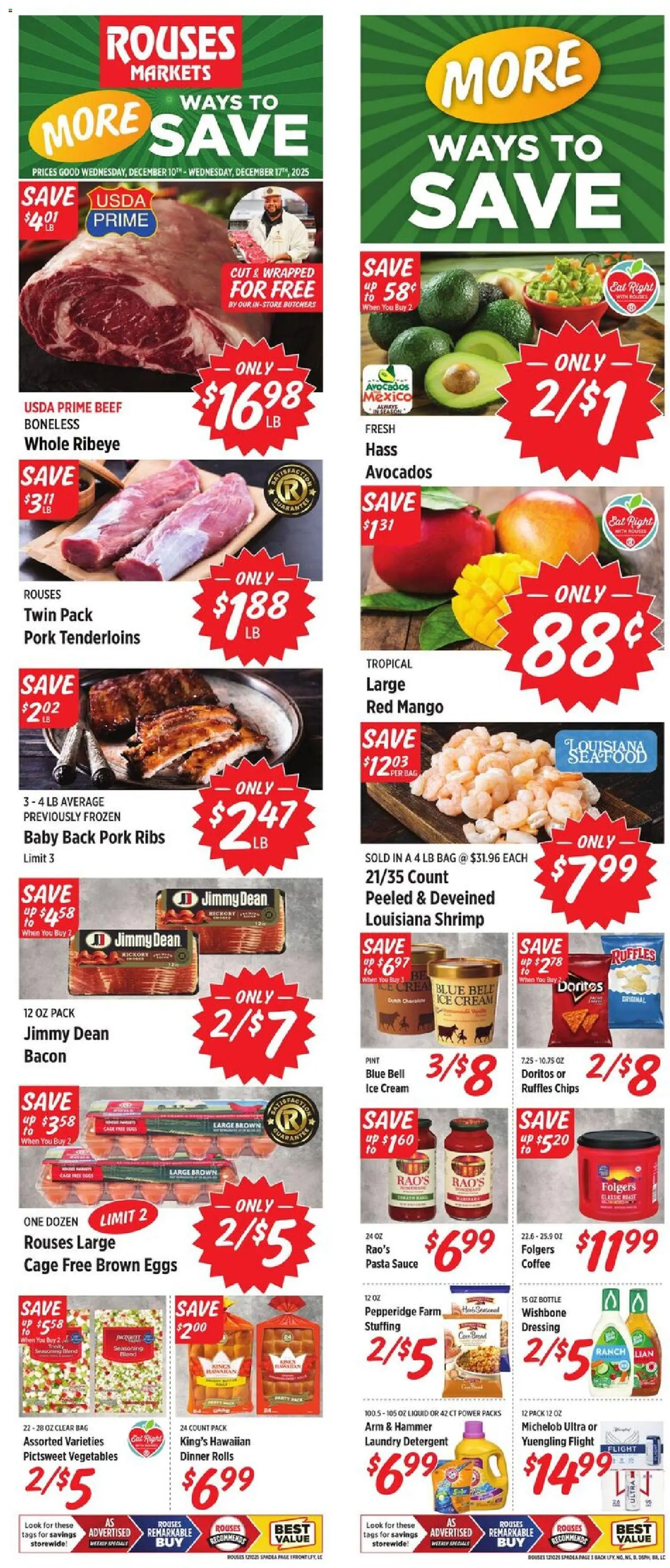 rouses - Rouses Weekly Ad - LA - 12/10 - 12/17 2025
