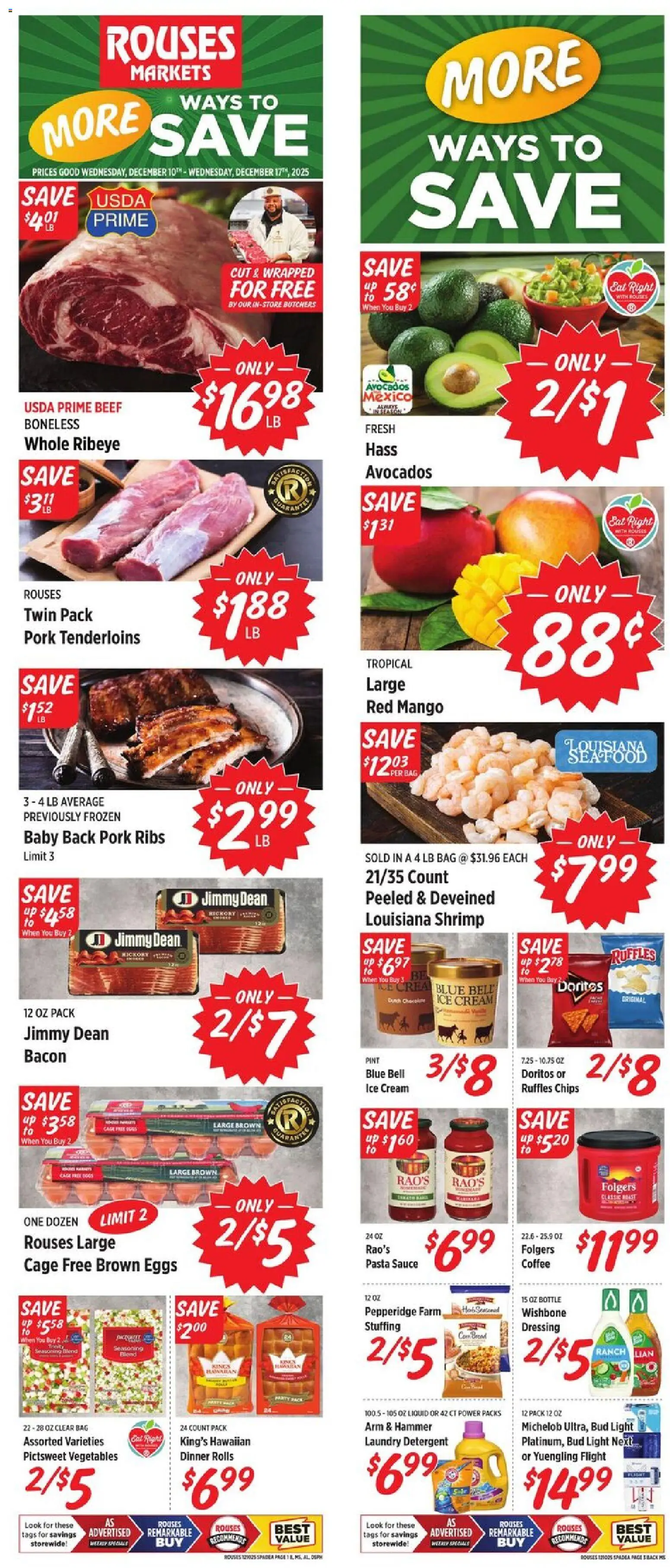 rouses - Rouses Weekly Ad - MS - 12/10 - 12/17 2025