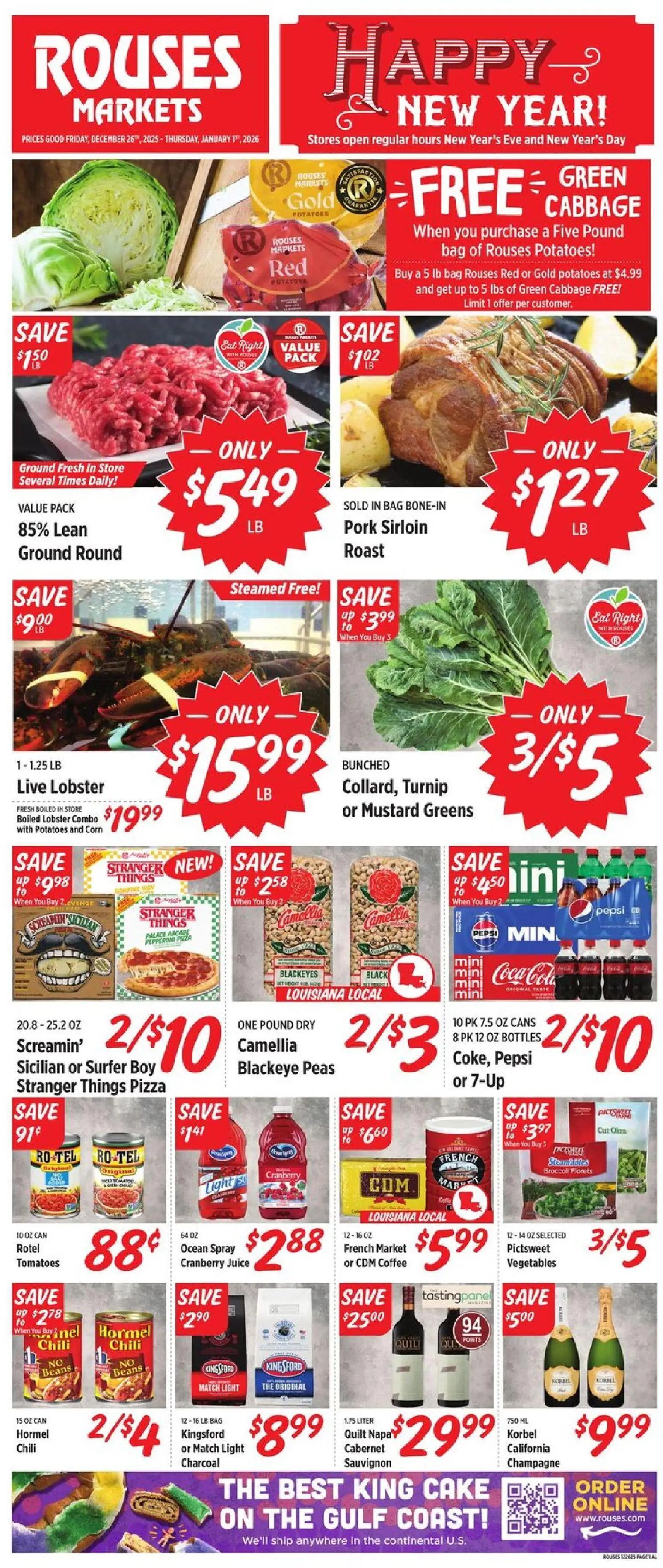 rouses - Rouses Weekly Ad - AL - 12/26/2025 - 01/01/2026 2025 - page: 2