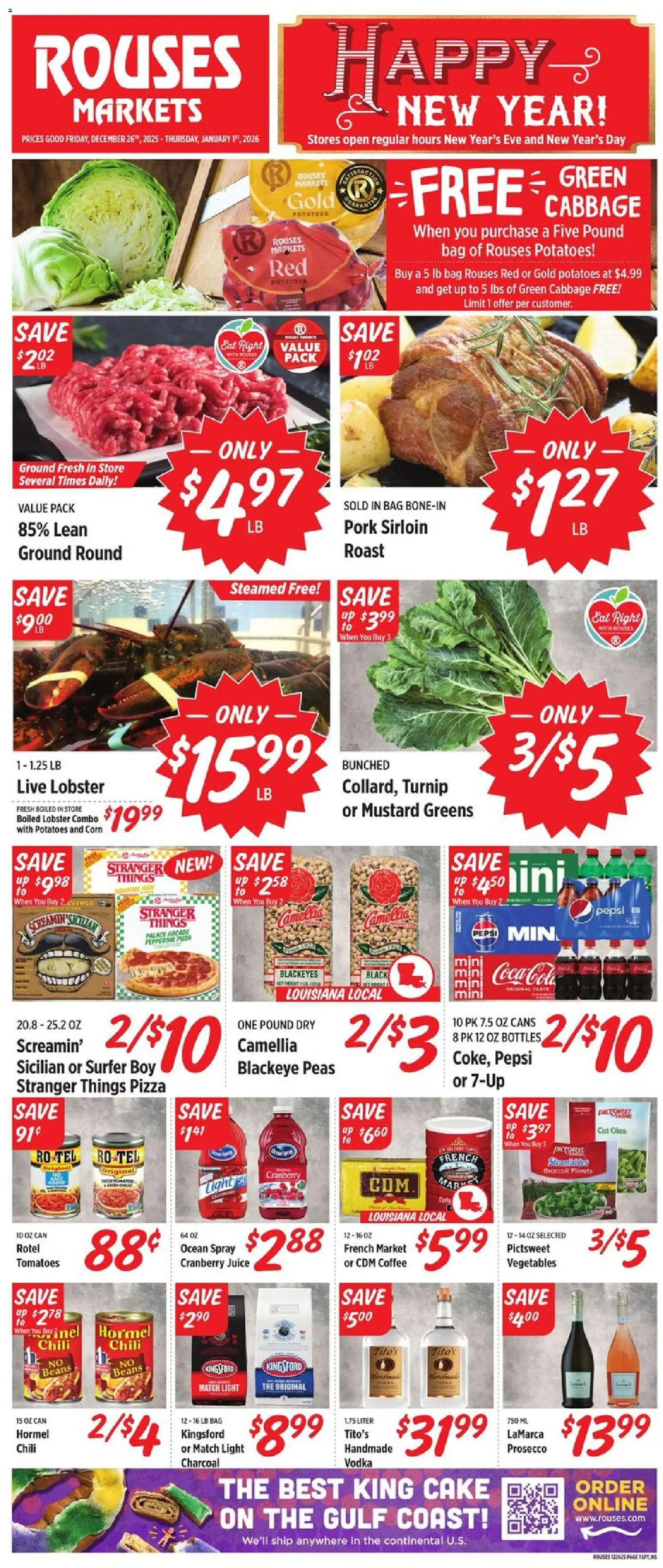rouses - Rouses Weekly Ad - LA - 12/26/2025 - 01/01/2026 2025 - page: 2