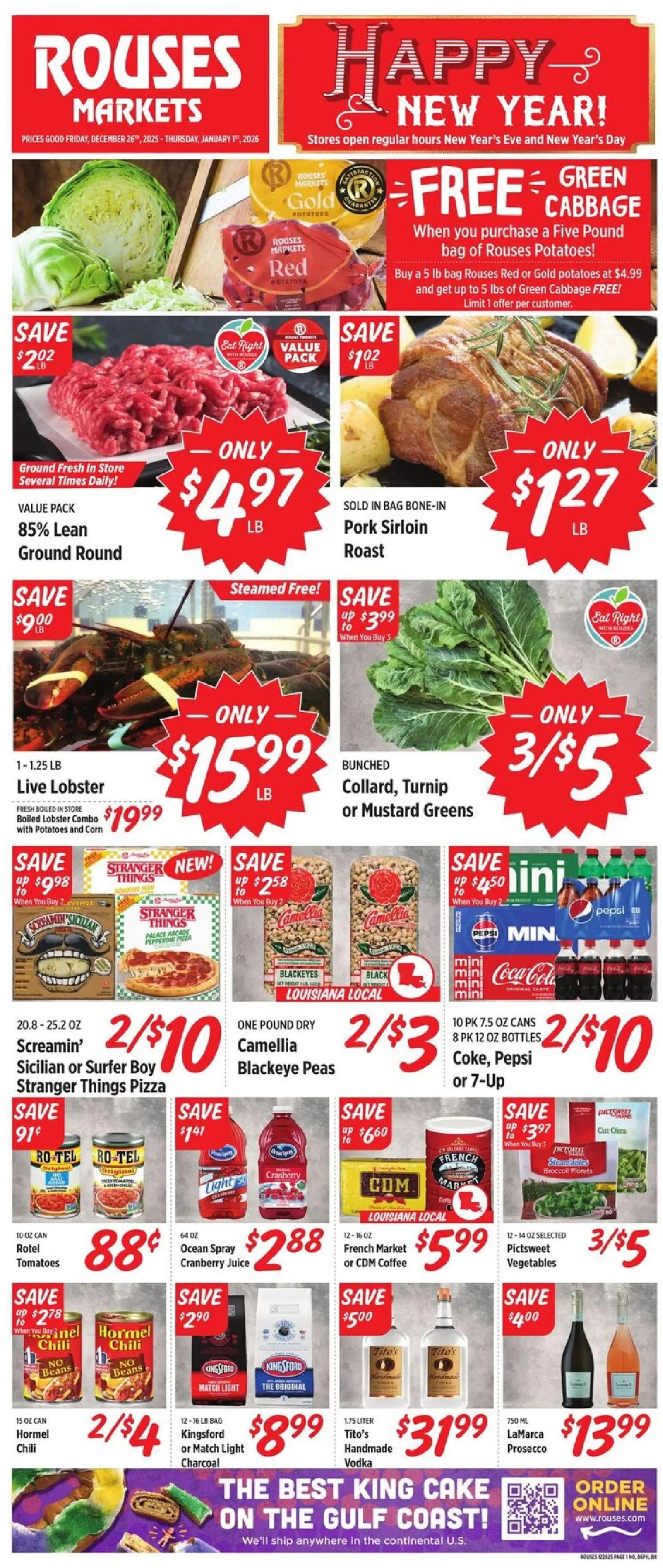 rouses - Rouses Weekly Ad - 12/26/2025 - 01/01/2026 2025 - page: 2