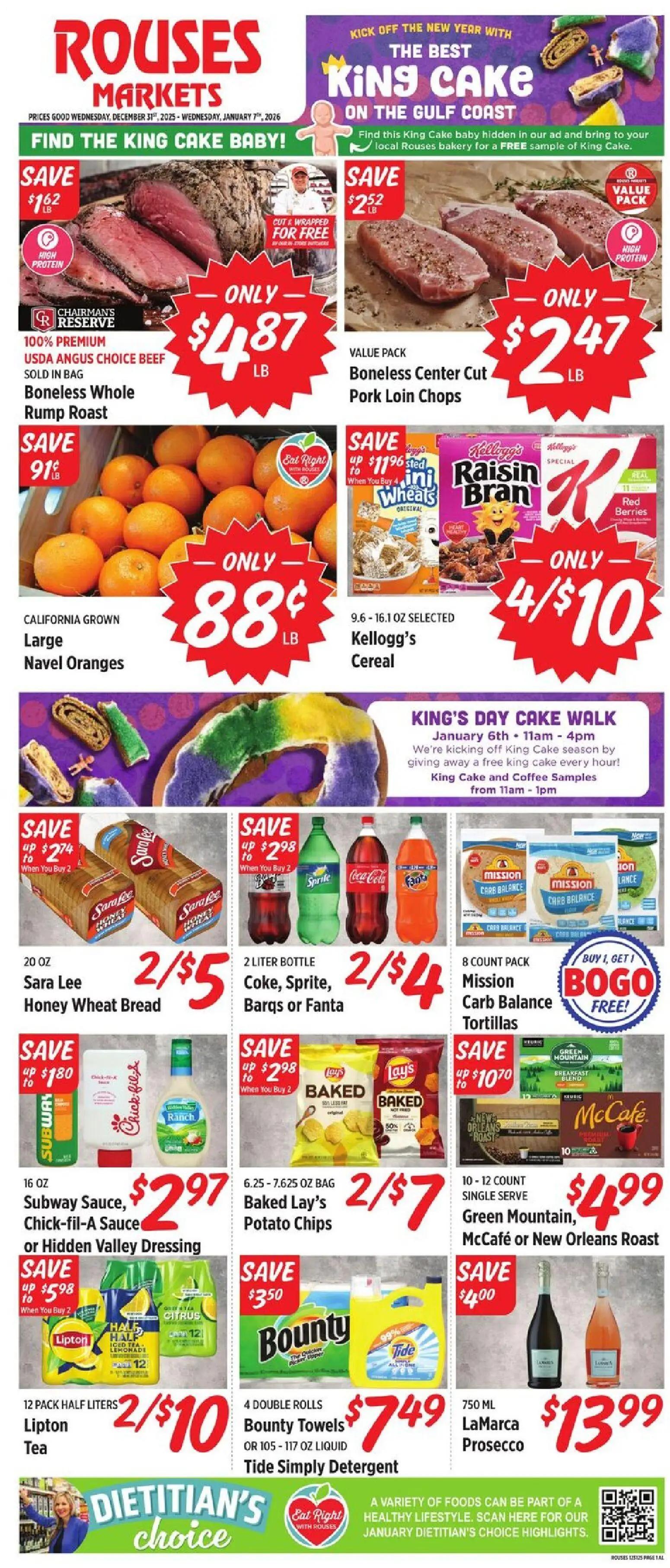 rouses - Rouses Weekly Ad - AL - 12/31/2025 - 01/07/2026 2026 - page: 2