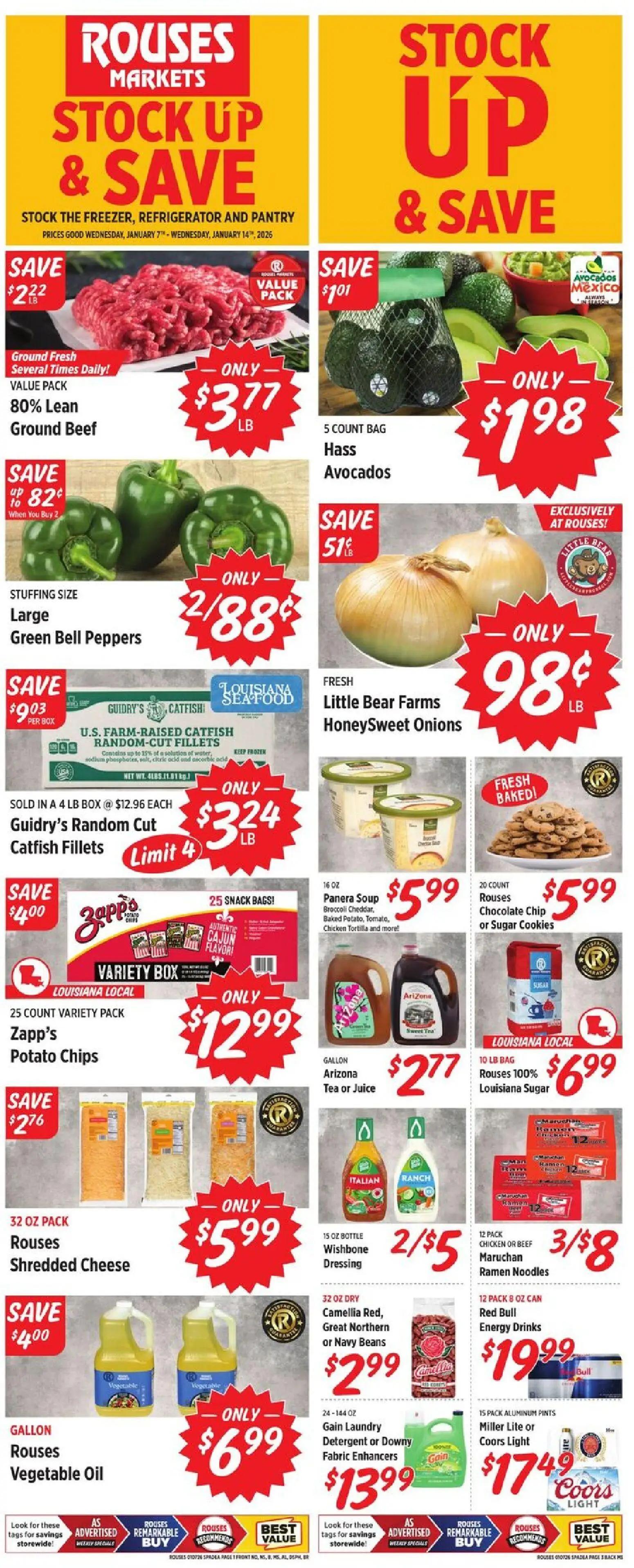 rouses - Rouses Weekly Ad - MS - 01/07 - 01/14 2026