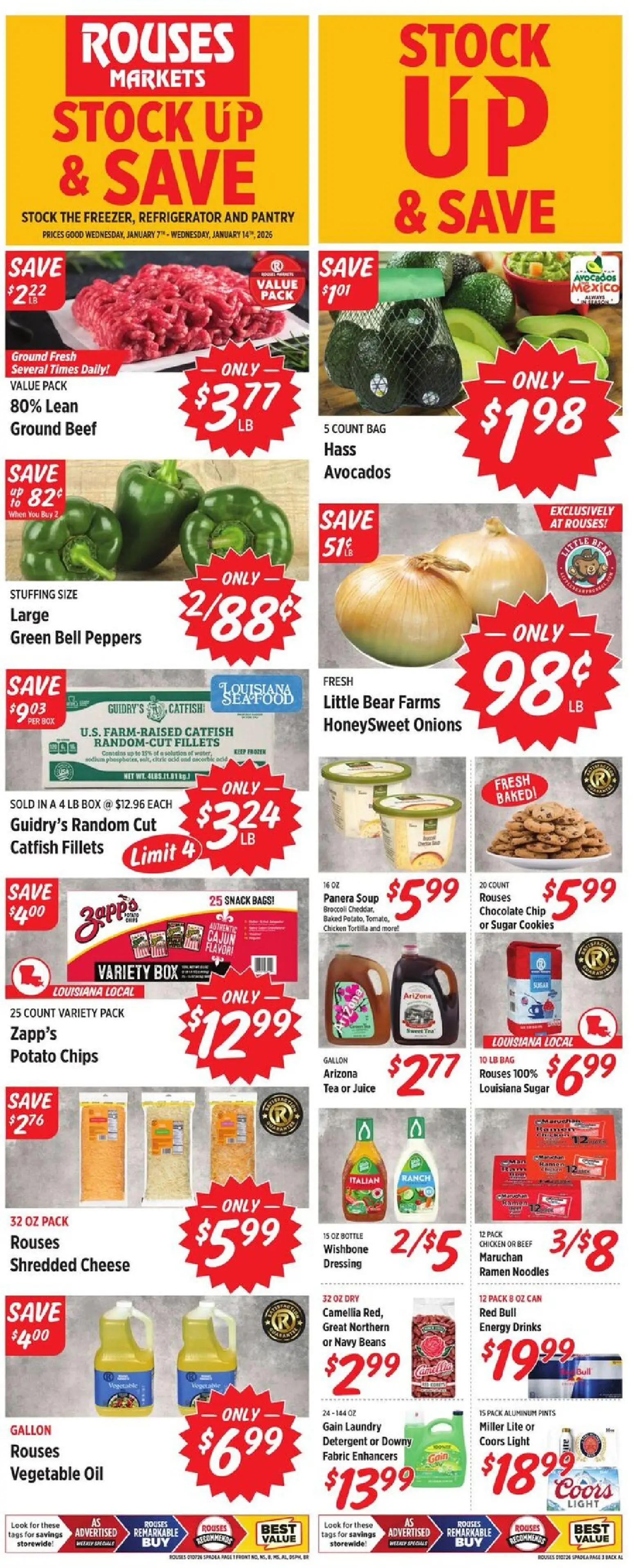 rouses - Rouses Weekly Ad - AL - 01/07 - 01/14 2026