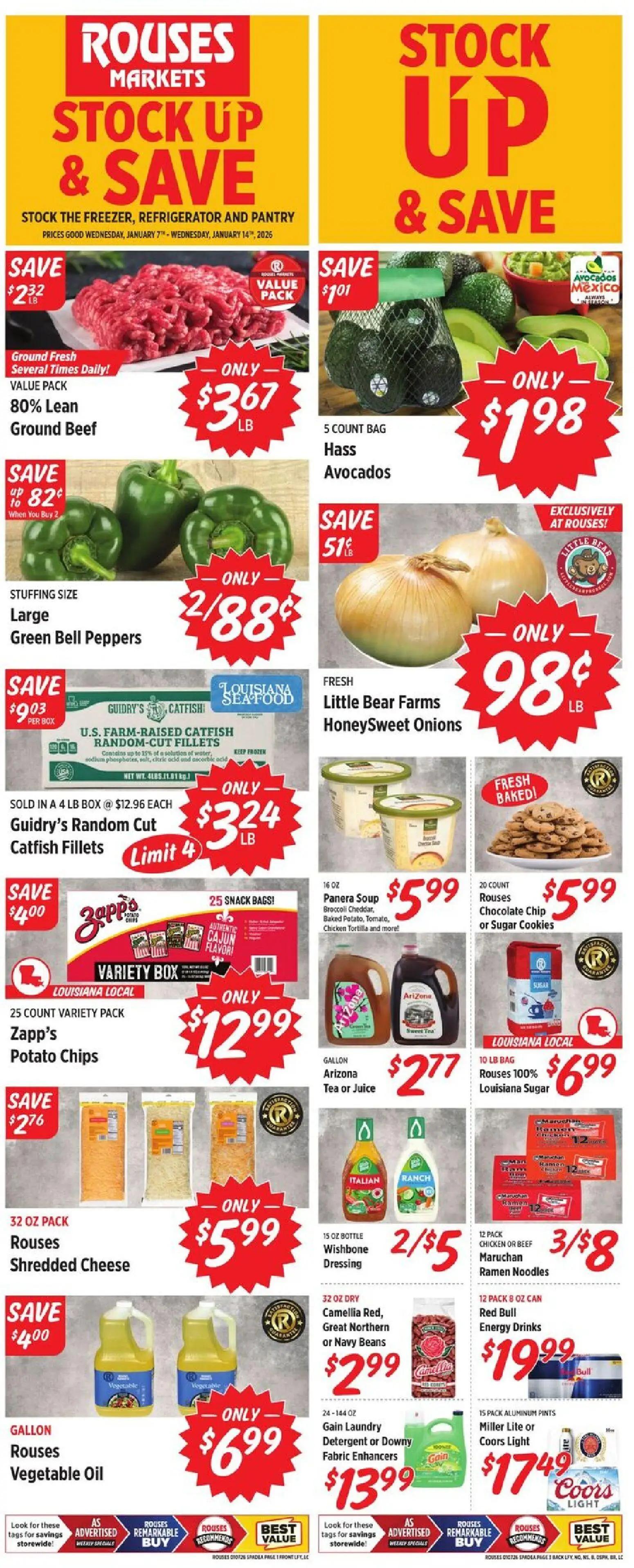 rouses - Rouses Weekly Ad - 01/07 - 01/14 2026