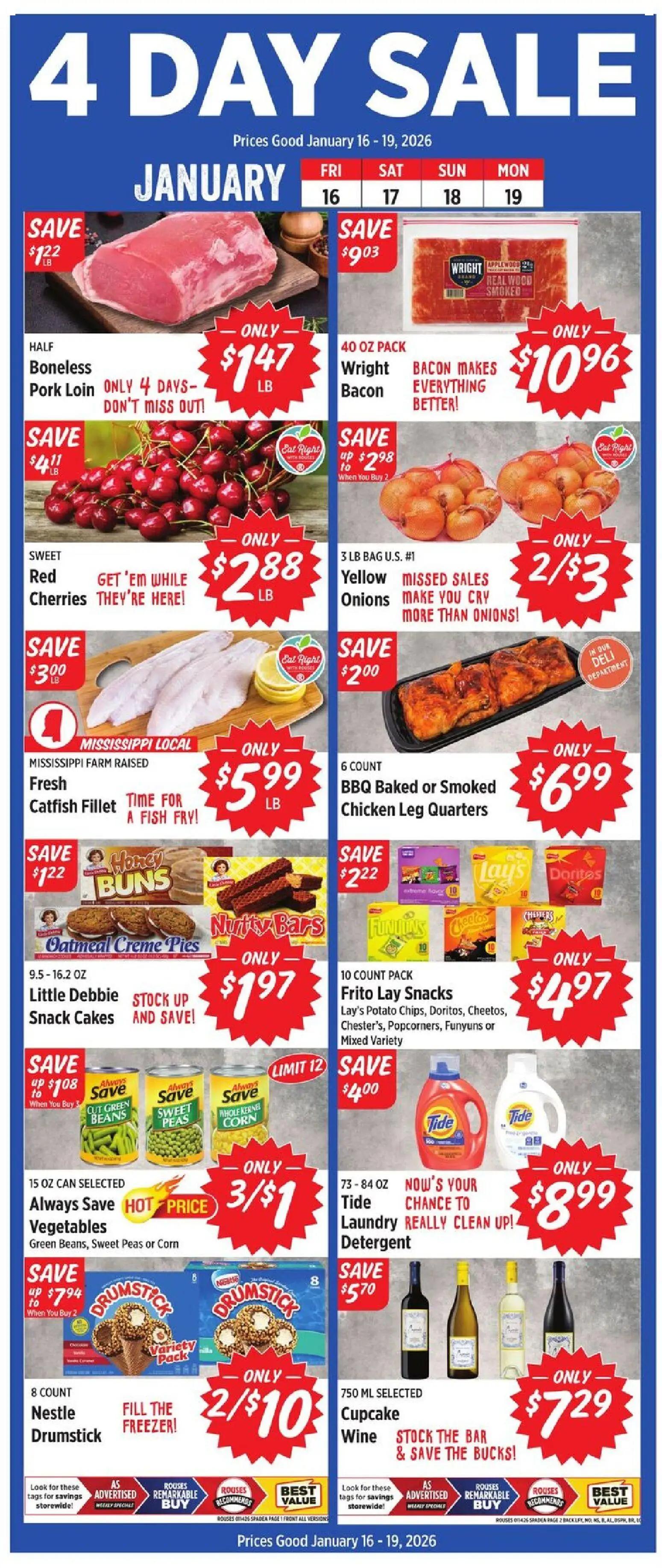 rouses - Rouses Weekly Ad - LA - 01/14 - 01/21 2026