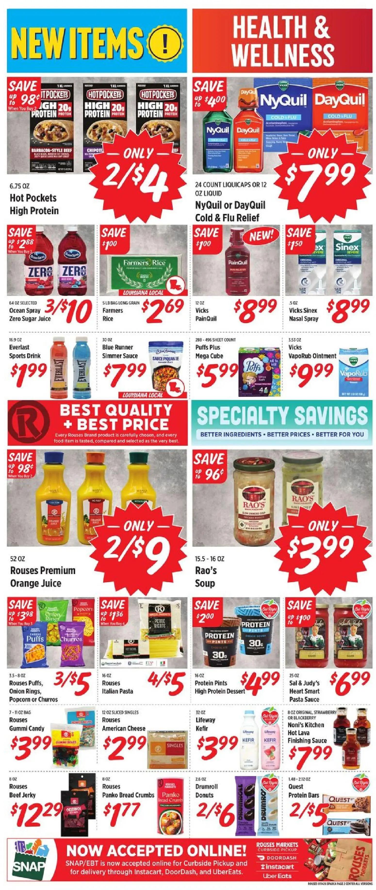 rouses - Rouses Weekly Ad - AL - 01/14 - 01/21 2026 - page: 4