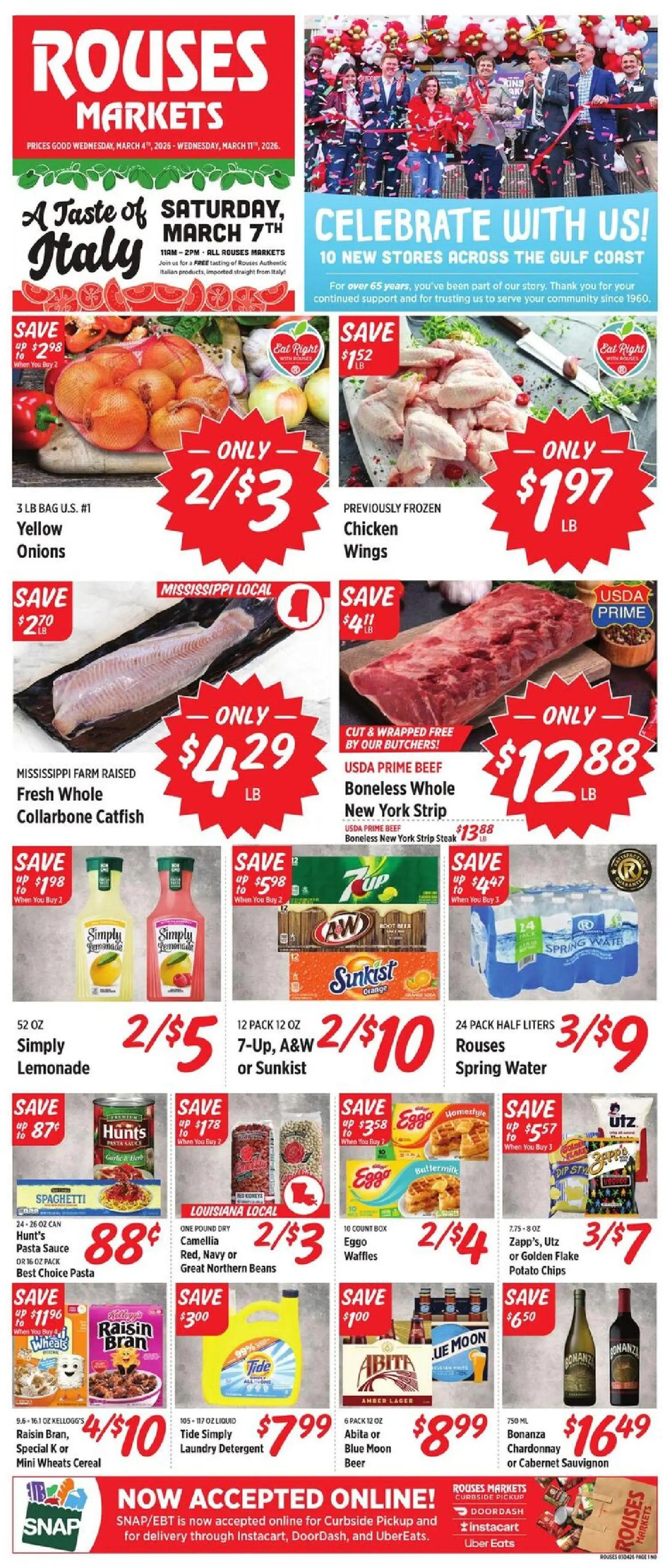 rouses - Rouses Weekly Ad - LA - 03/04 - 03/11 2026