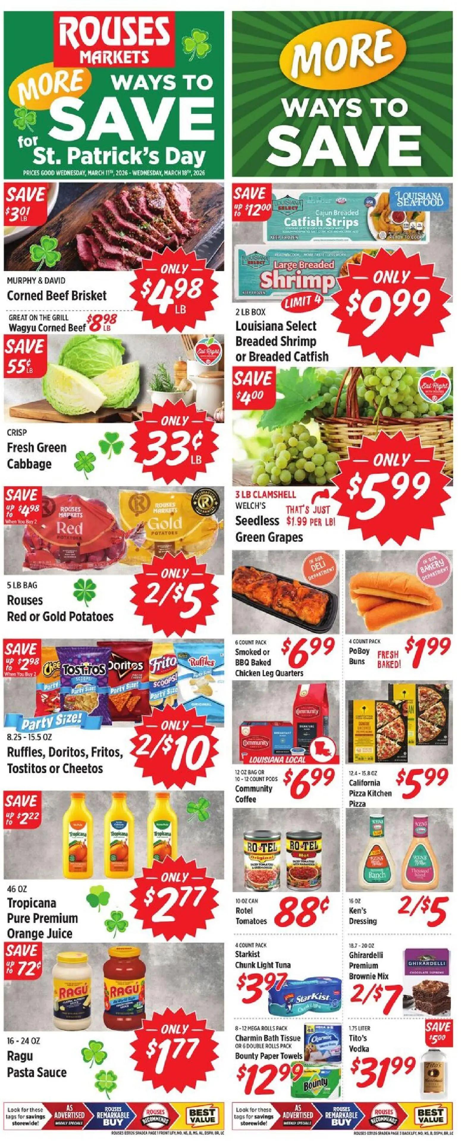 rouses - Rouses Weekly Ad - 03/11 - 03/18 2026