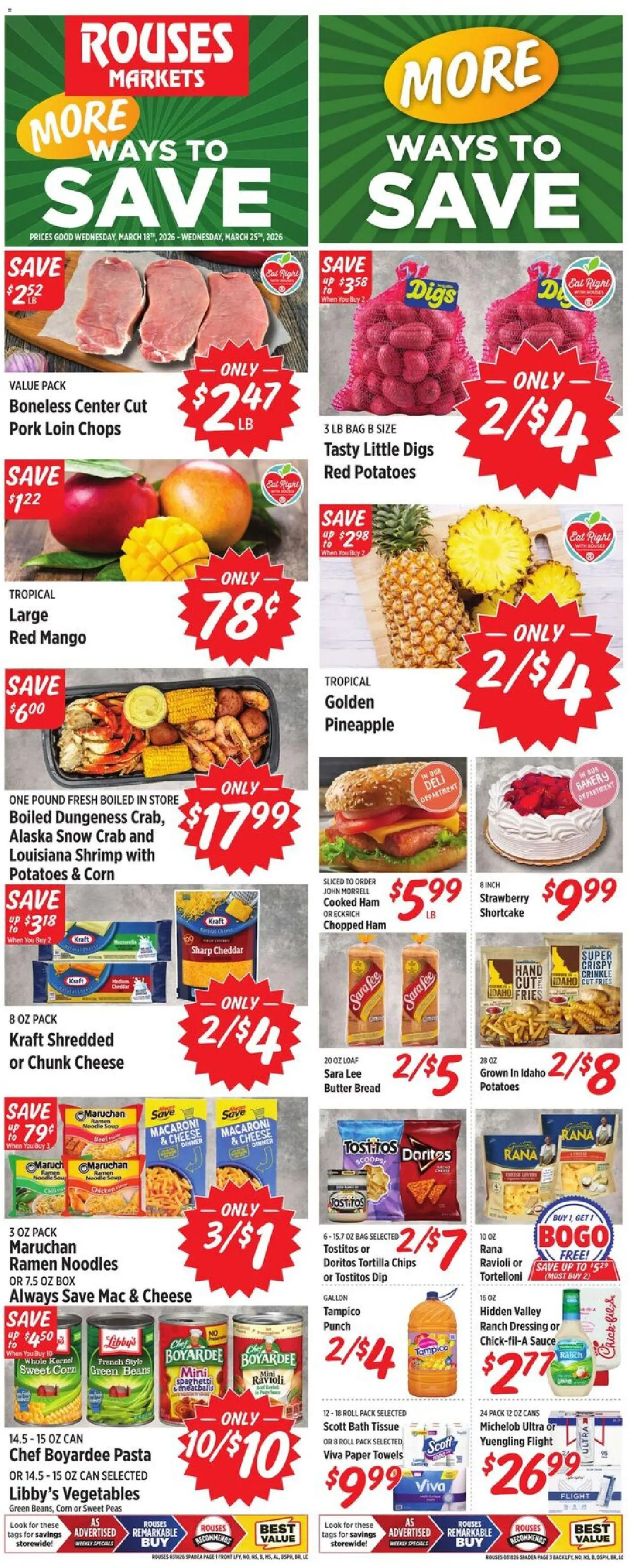 rouses - Rouses Weekly Ad - 03/18 - 03/25 2026