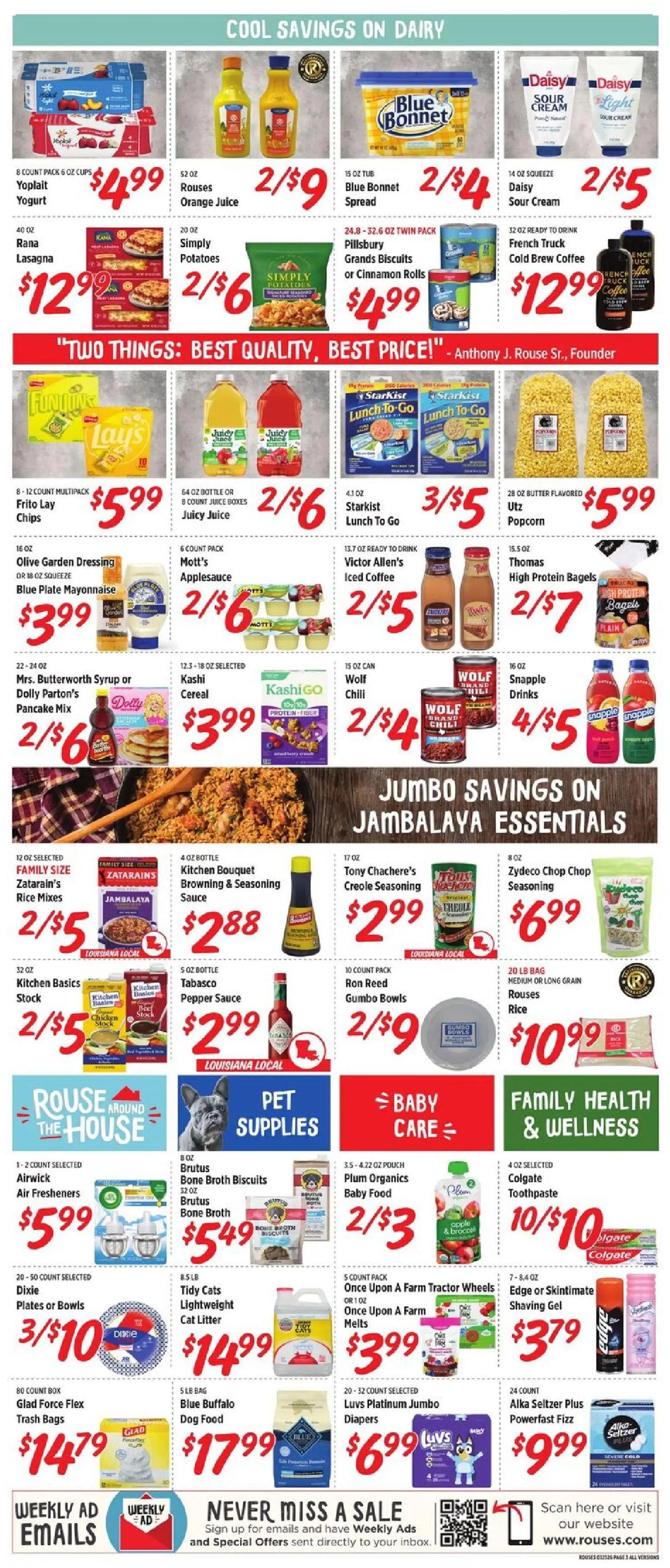 rouses - Rouses Weekly Ad - LA - 03/25 - 04/01 2026 - page: 7
