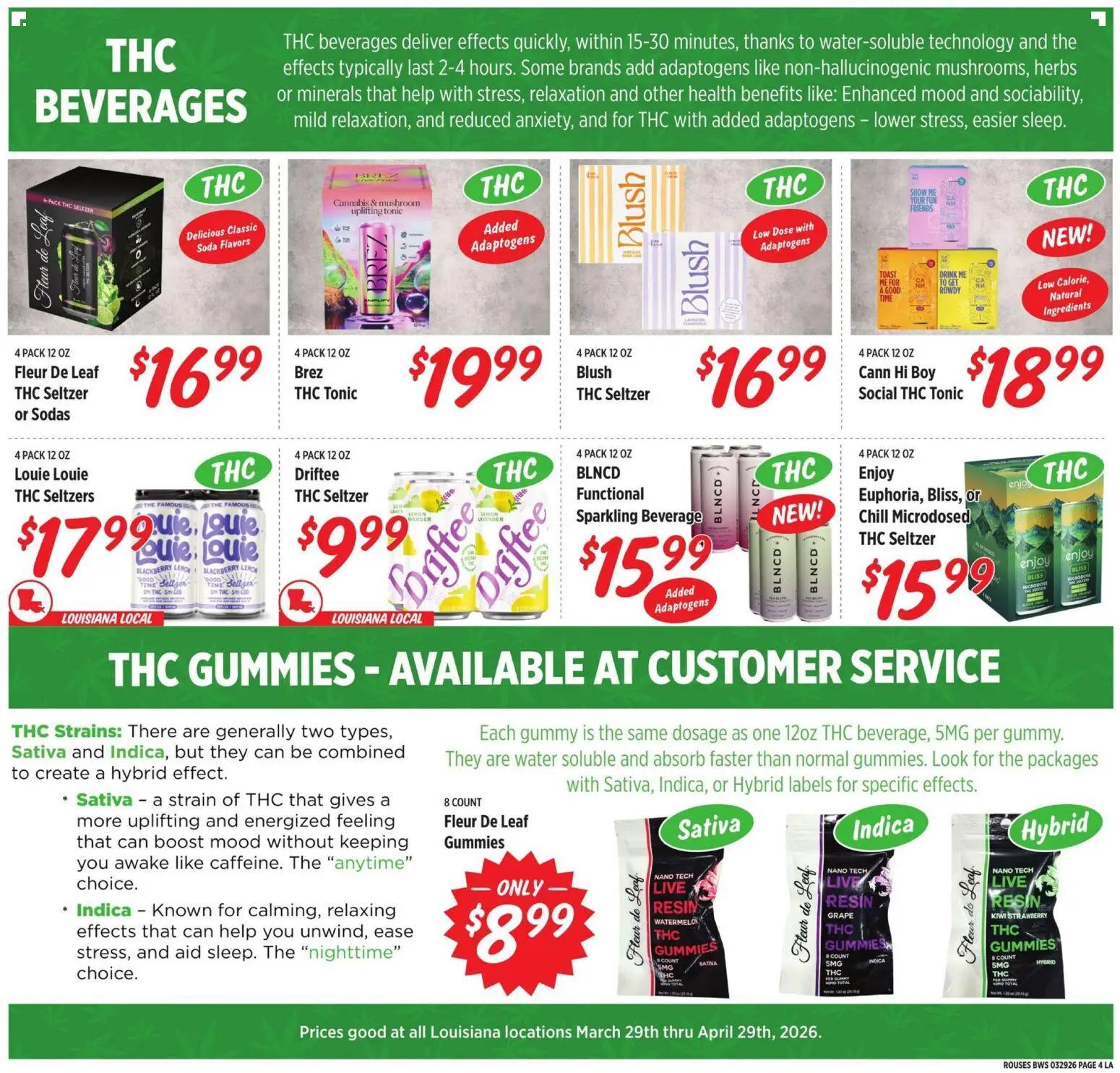 rouses - Rouses Monthly Alcohol Flyer - 03/29 - 04/29 2026 - page: 4