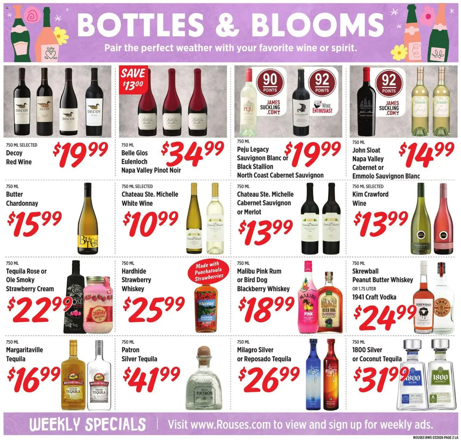 rouses - Rouses Monthly Alcohol Flyer - 03/29 - 04/29 2026 - page: 2