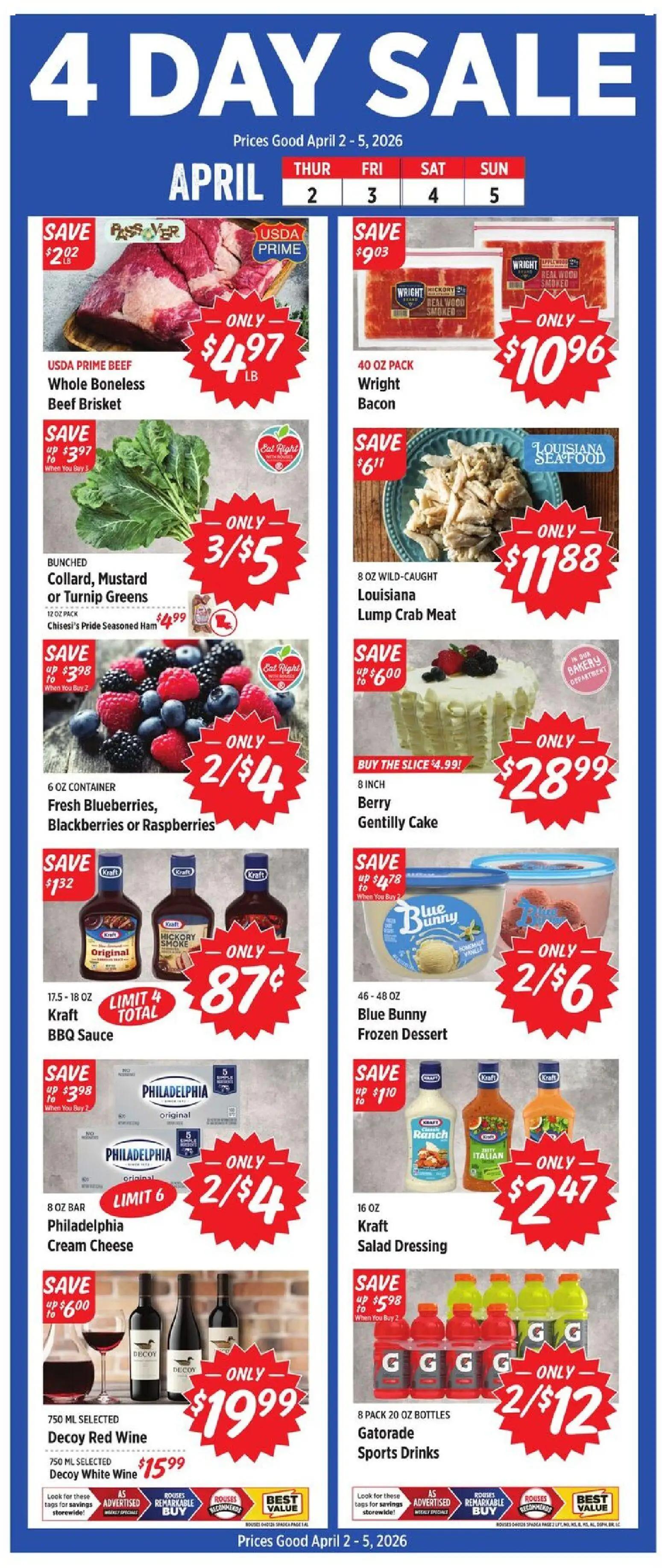 rouses - Rouses Weekly Ad - AL - 04/01 - 04/08 2026 - page: 2